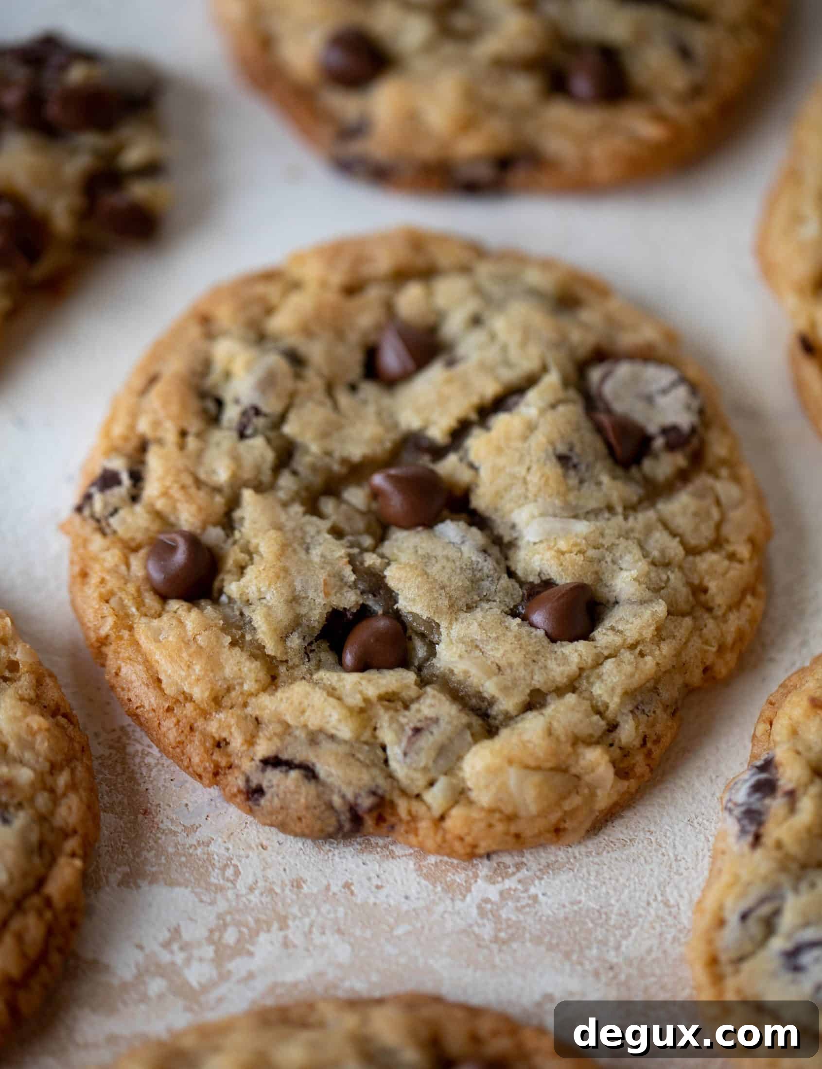 Royal Cookie Recipes: Classic Confections to Impress 2 Royal cookies are filled with chocolate chips, shredded coconut and macadamia nuts. These are the perfect copycat to the Nordstrom royal cookie!