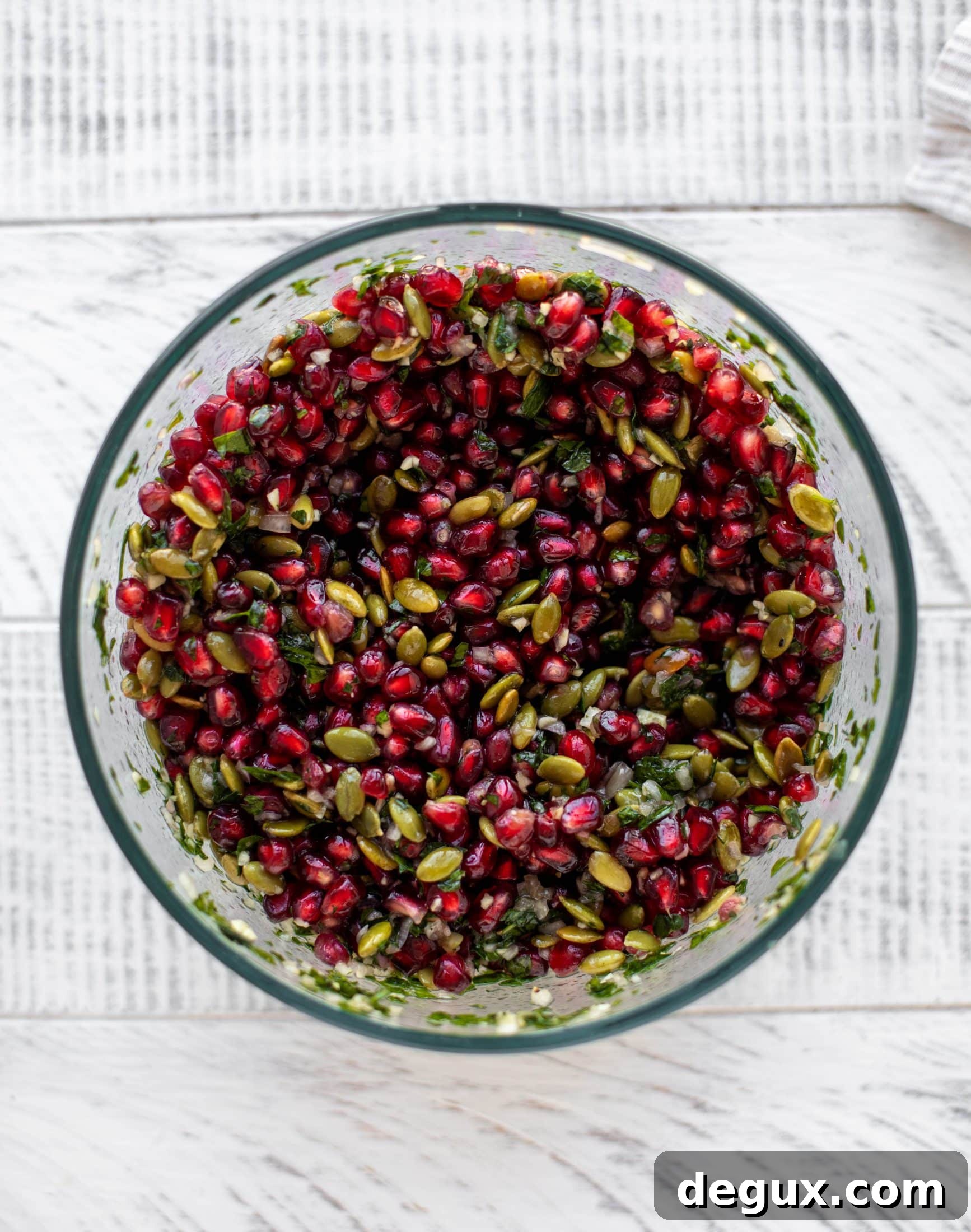 pomegranate pepita relish