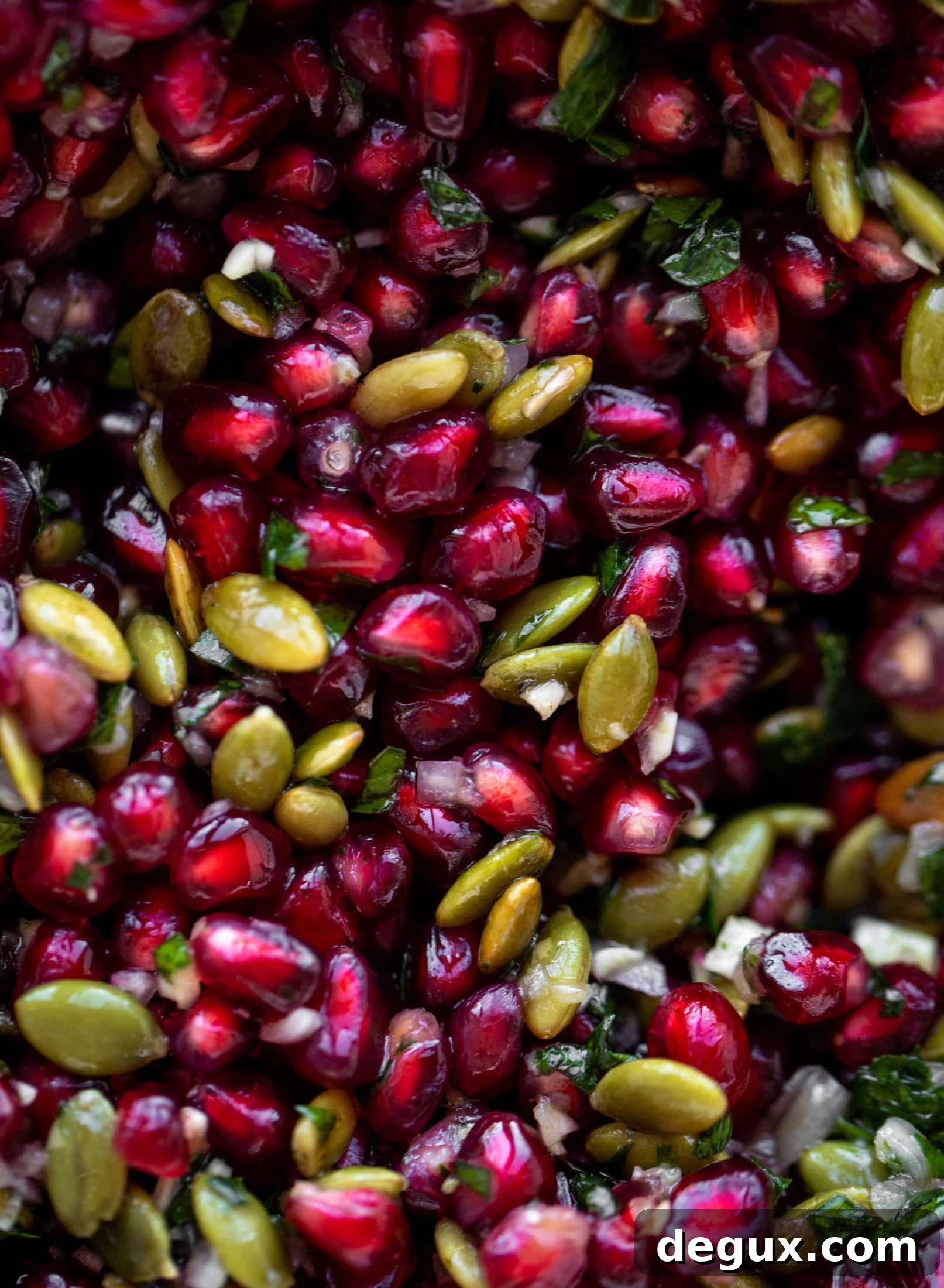 pomegranate pepita relish
