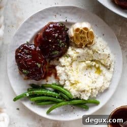 Mini Turkey Meatloaves with Roasted Garlic Cauliflower Mash Recipe 10 img 63551 9