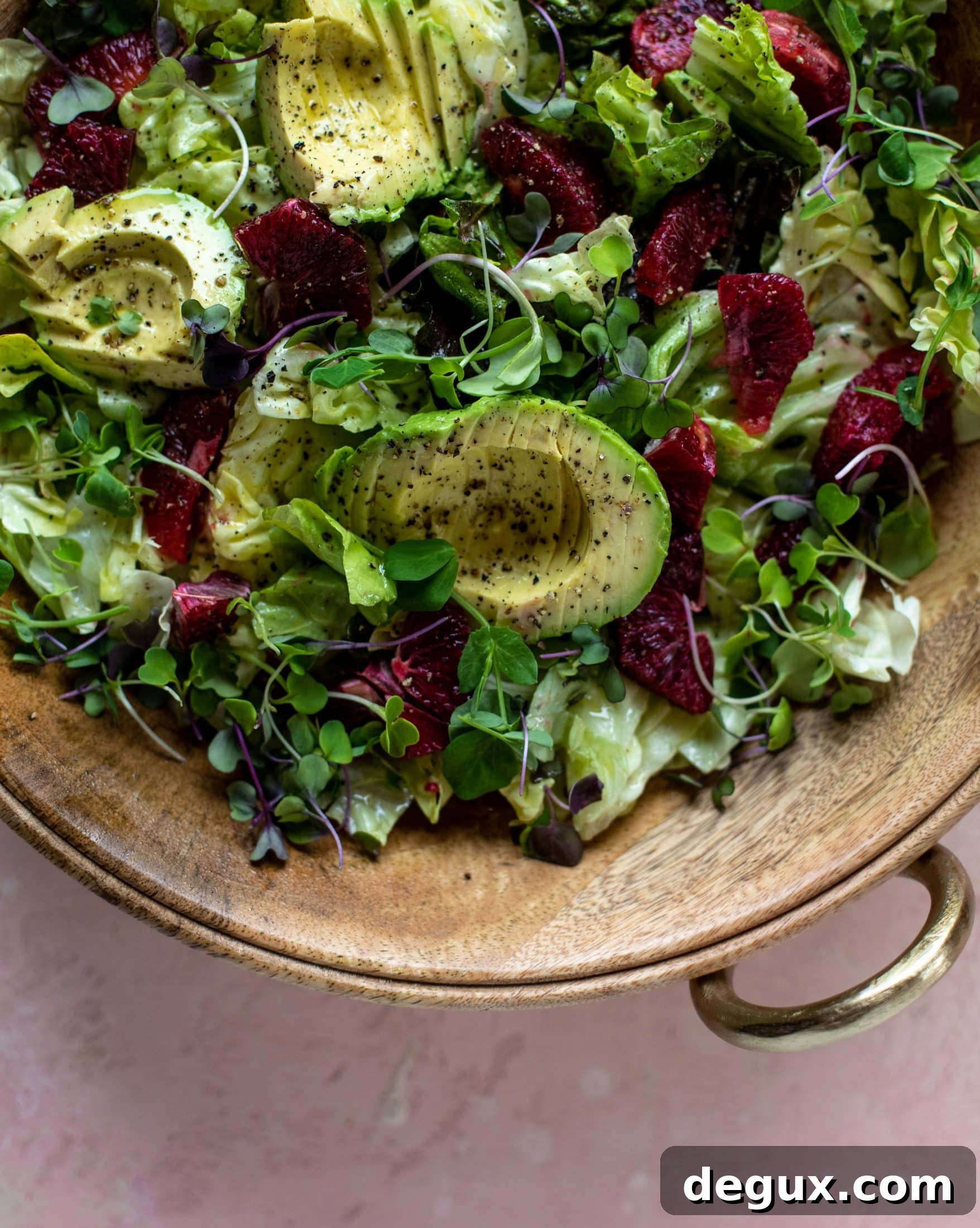 Smoky Blood Orange BBQ Ribs with Avocado Butter Greens 7 These blood orange BBQ ribs are smoky, sweet, sticky and oh-so good. Serve alongside an avocado butter greens salad for the ultimate combo!