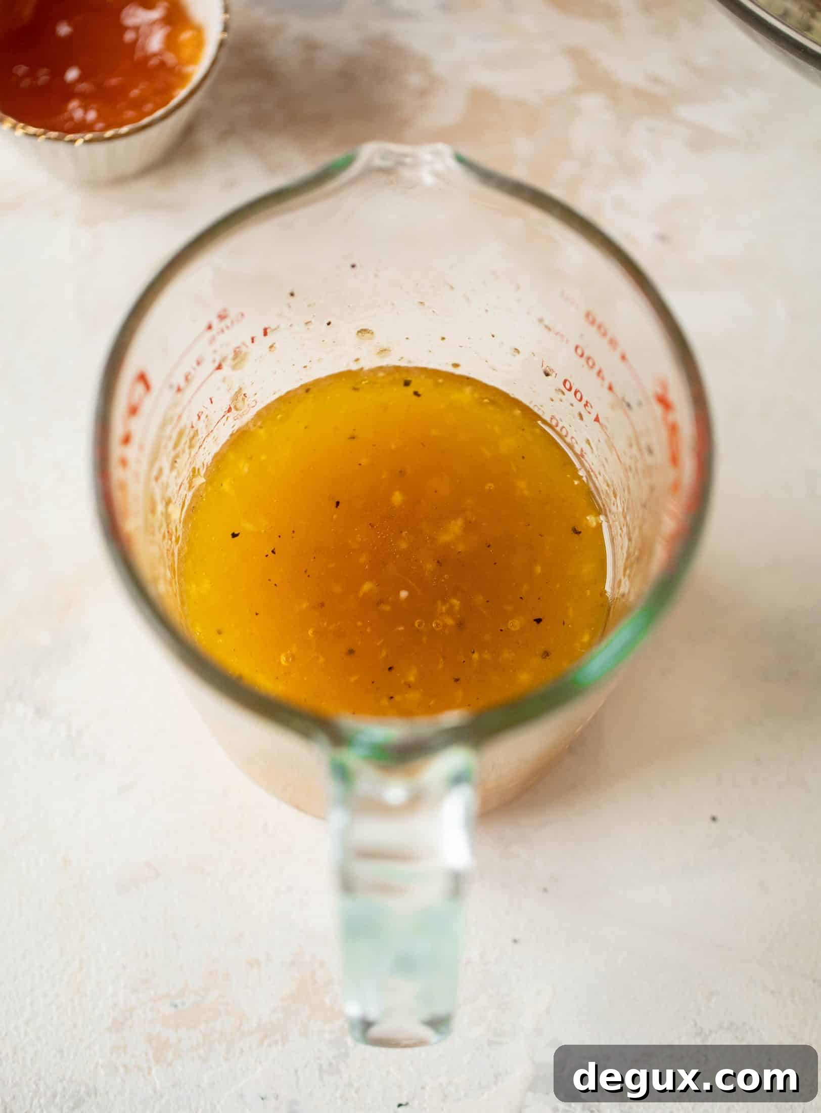 apricot vinaigrette 