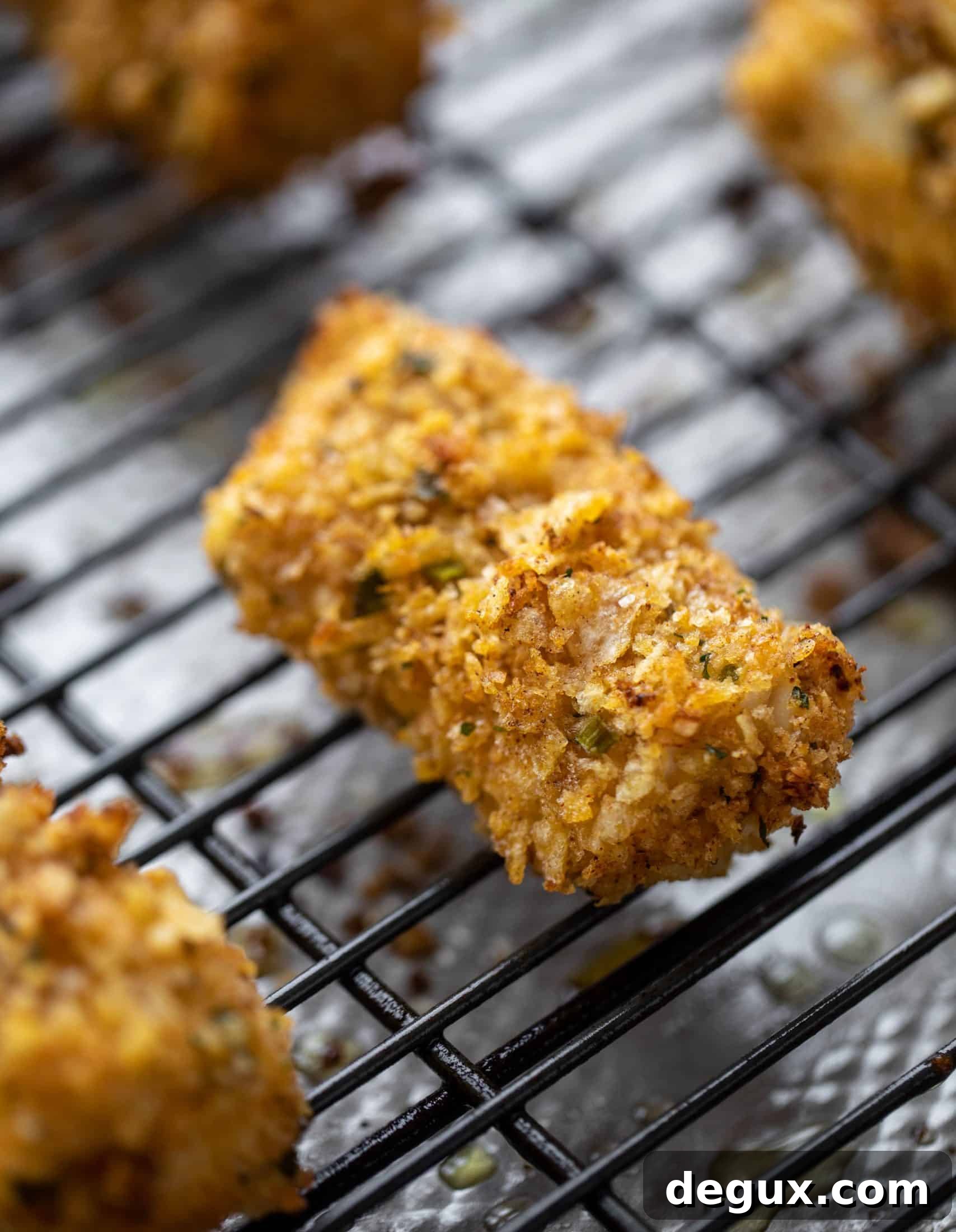 Crispy Lemon-Garlic Fish Sticks with Jalapeño Tartar Sauce 5 crispy lemon garlic fish sticks