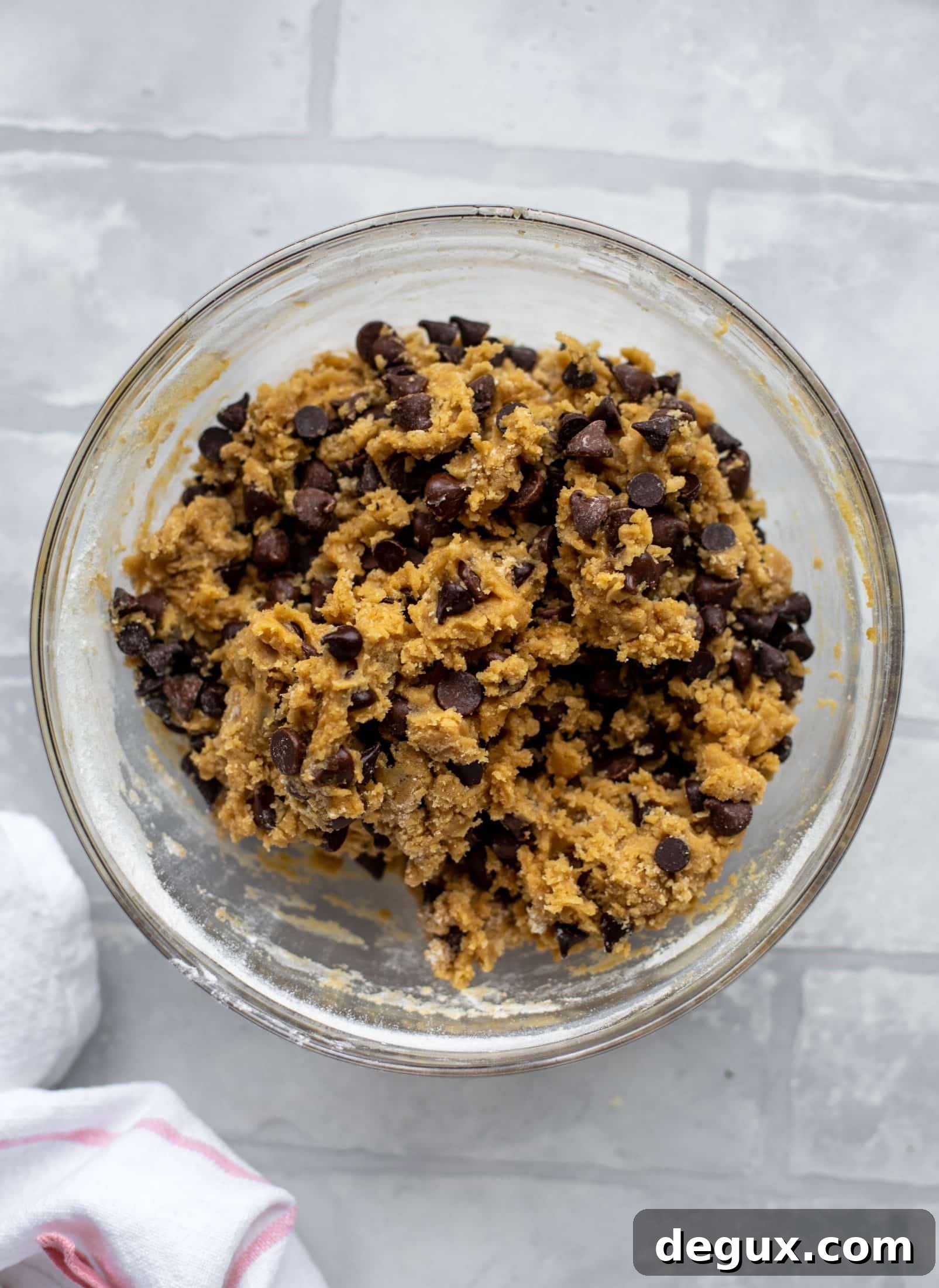 brown butter chocolate chip cookie dough