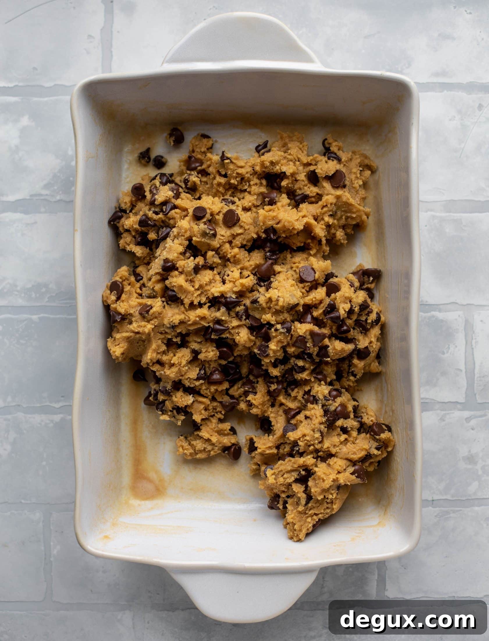 These brown butter chocolate chip cookie bars are chewy, chocolately and sprinkled with flaky salt. What else do you need in life?!