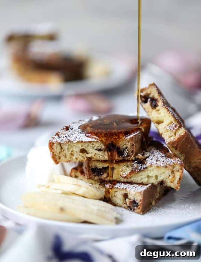 Irish soda bread french toast