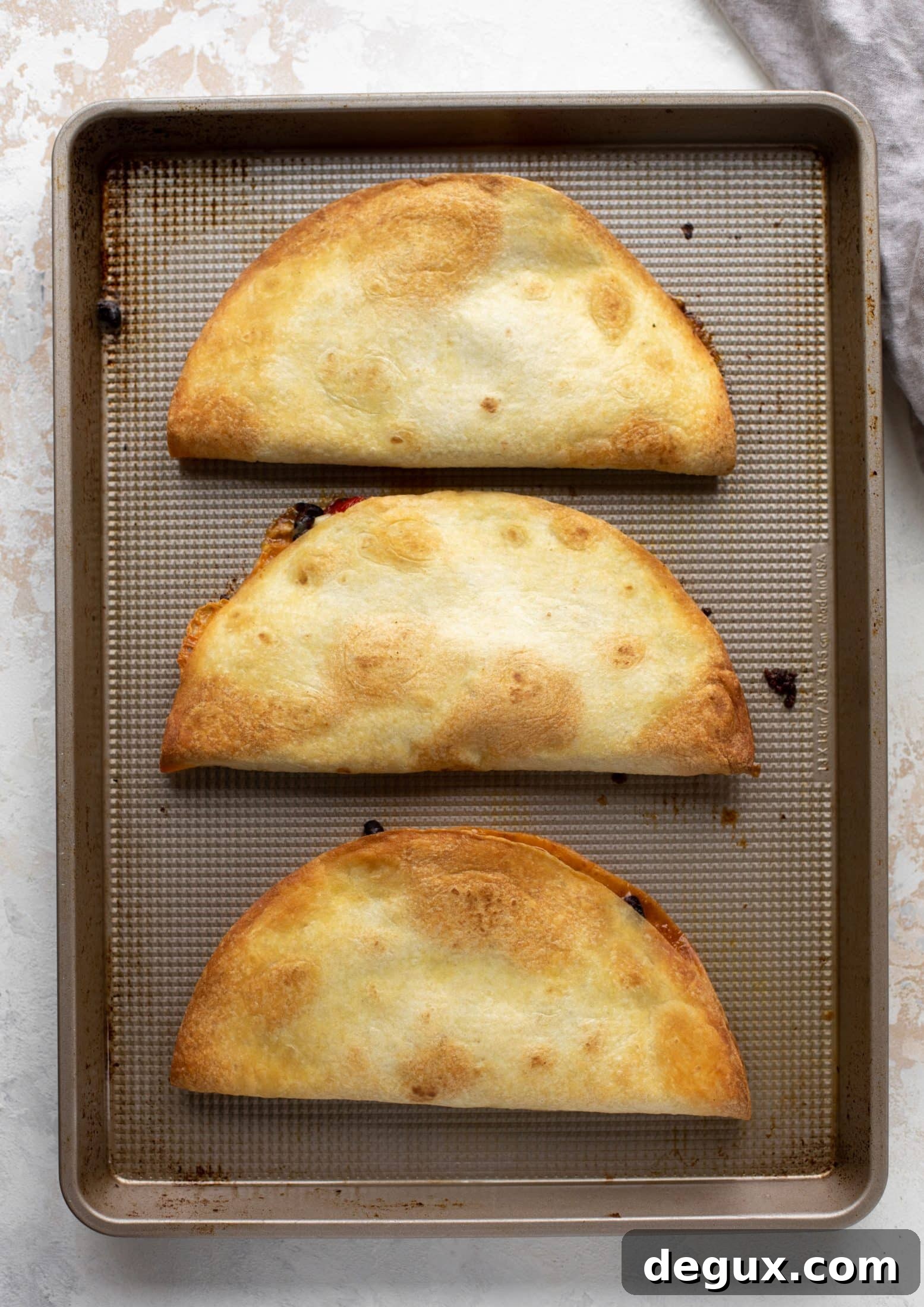 Crispy Baked Quesadillas Made with Pantry Staples 5 oven baked quesadillas