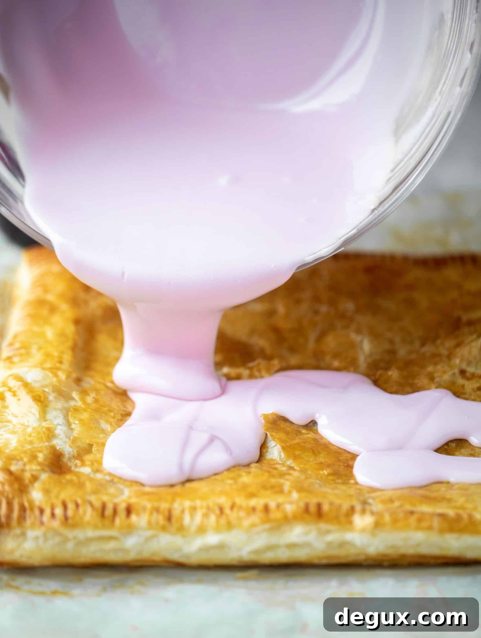 Giant Frozen Berry Pop-Tart Recipe Using Freezer Ingredients 8 This giant pop tart recipe can be made exclusively with ingredients in your freezer! I love to make a berry lavender flavor - so perfect for spring!