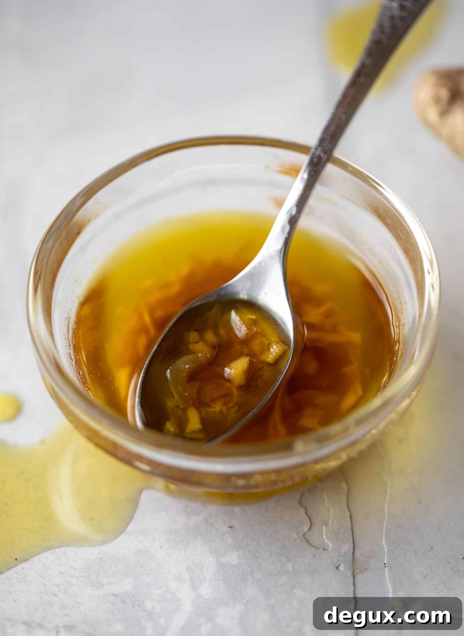 hot ginger dressing