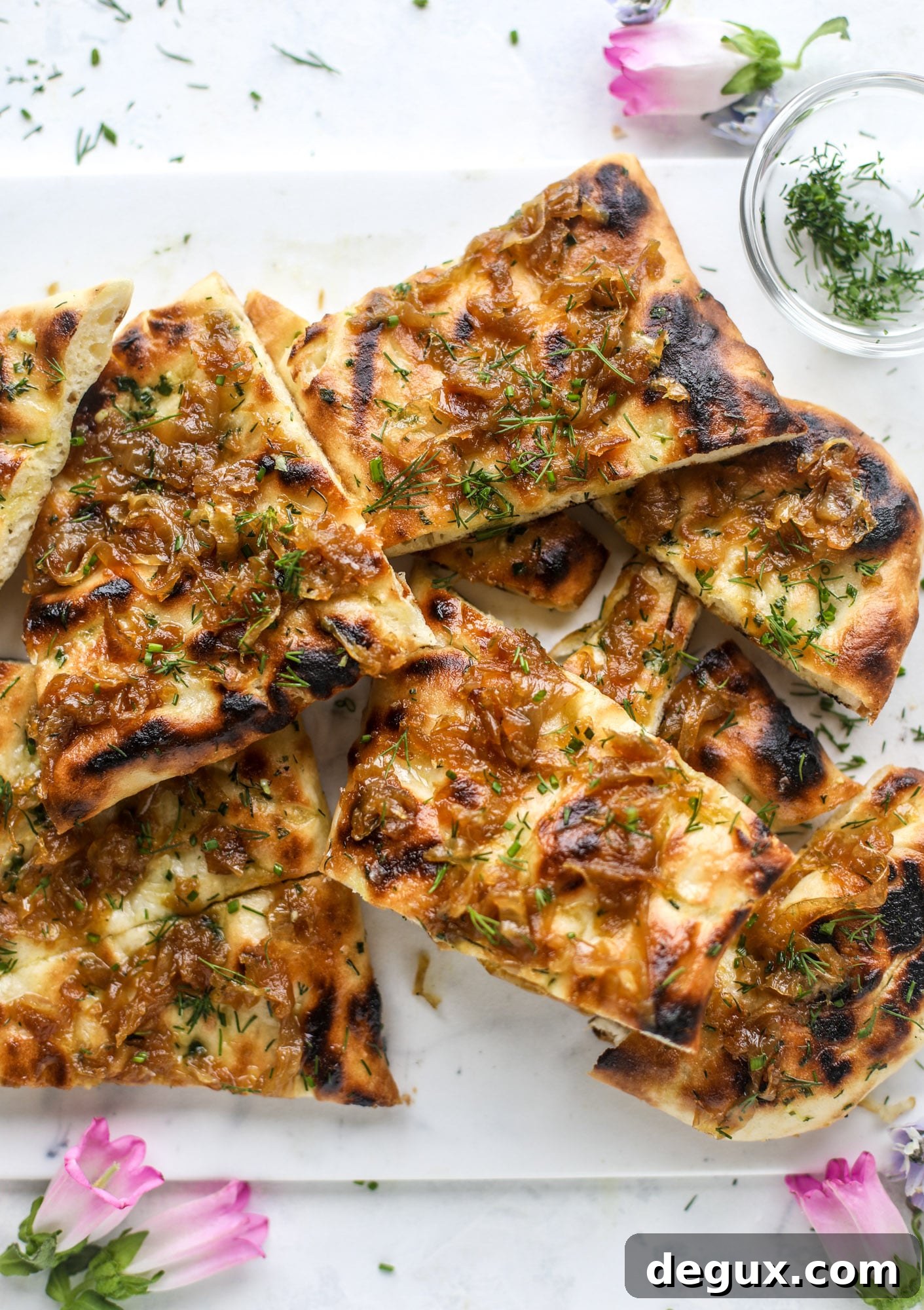 caramelized onion foccacia + 23 mother's day recipes