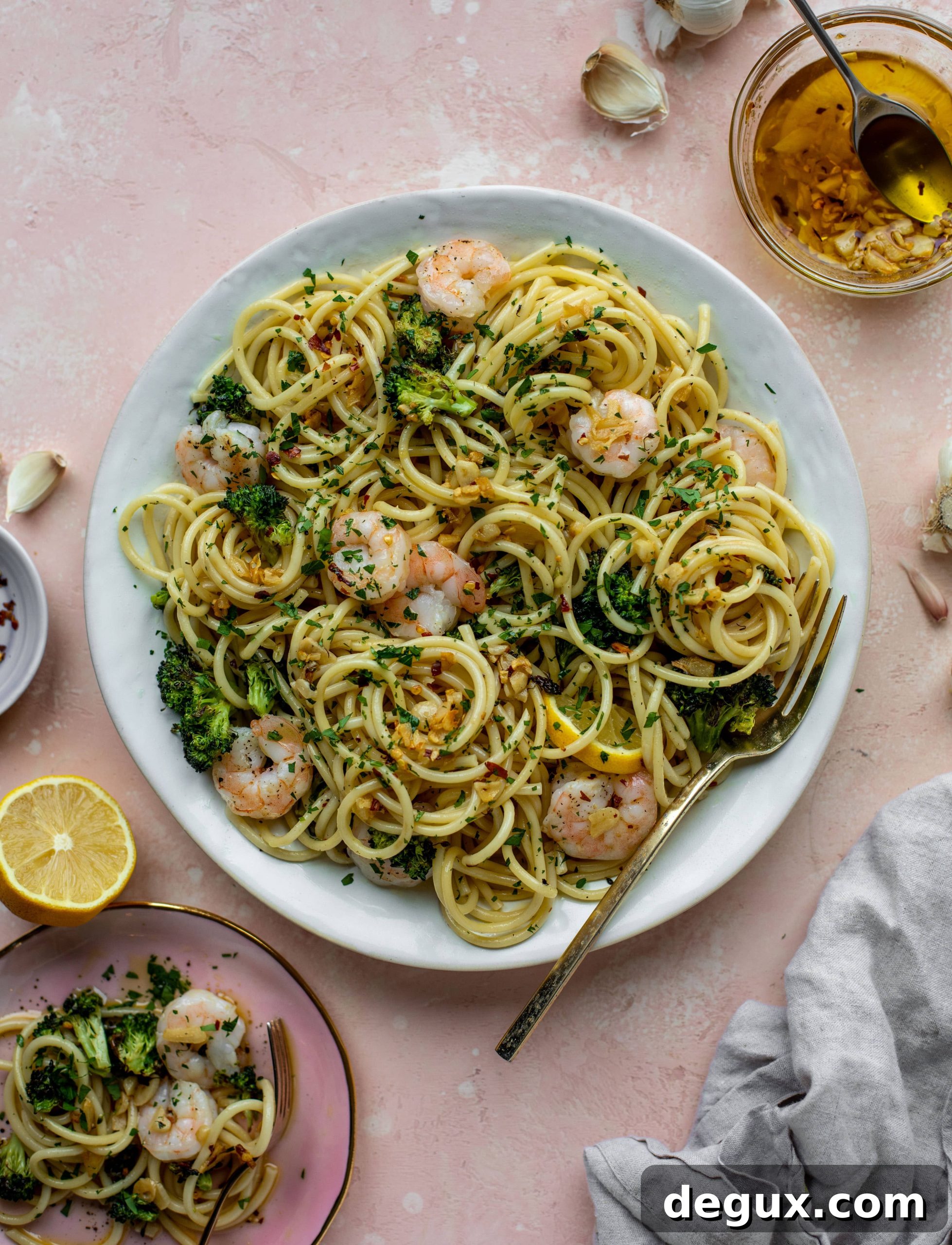garlic sauce pasta + 23 mother's day recipes