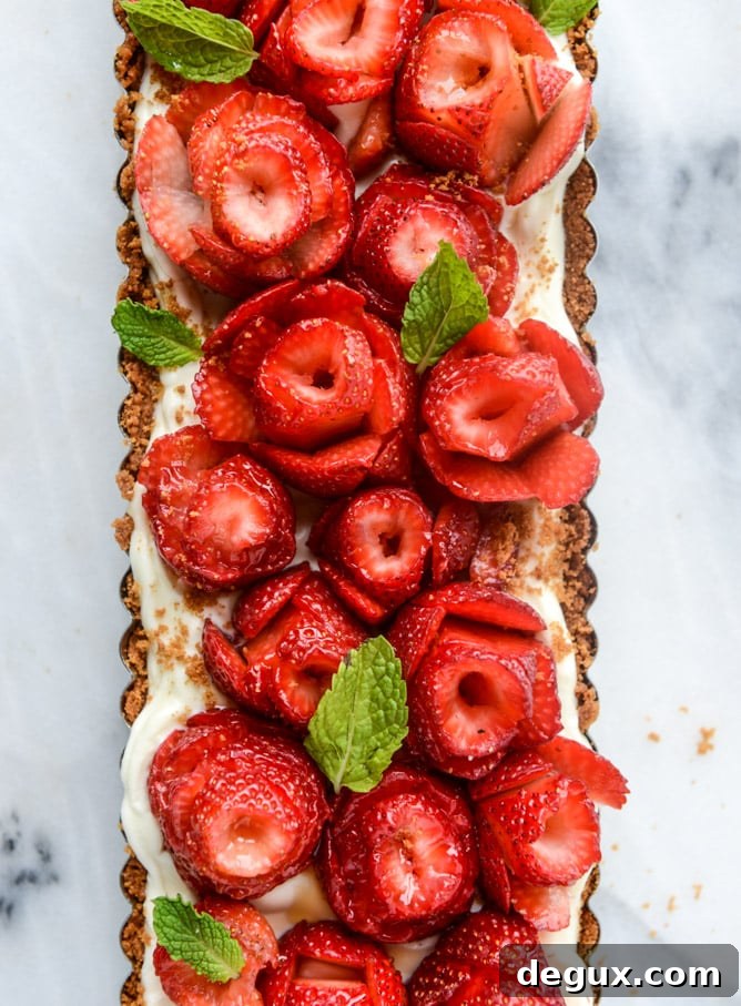 strawberry tart + 23 mother's day recipes
