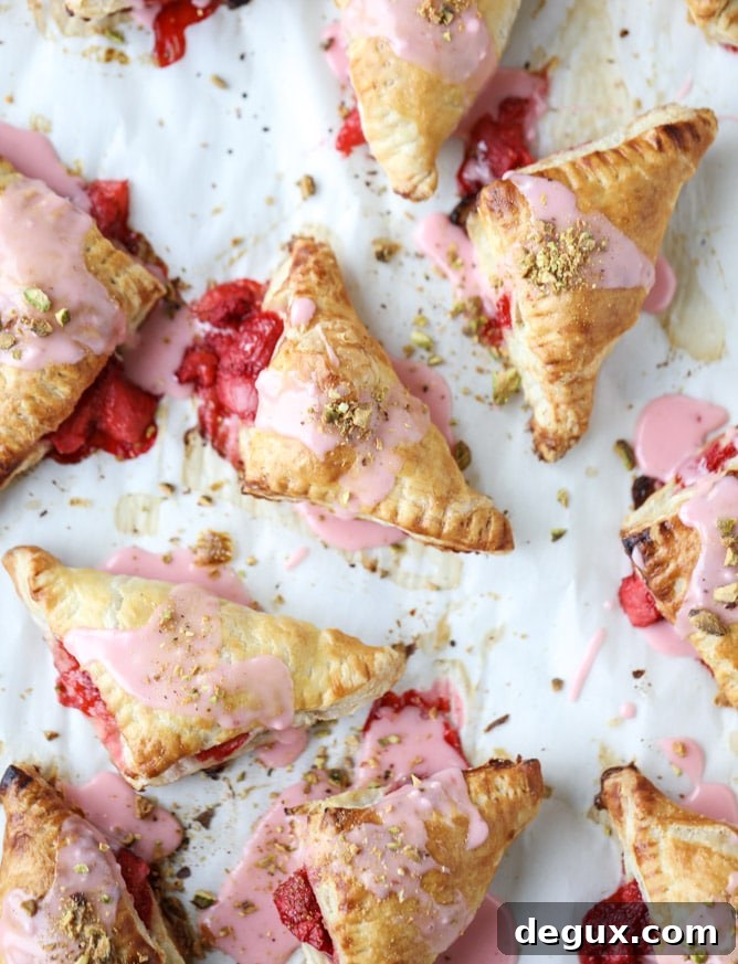 strawberry turnovers + 23 mother's day recipes