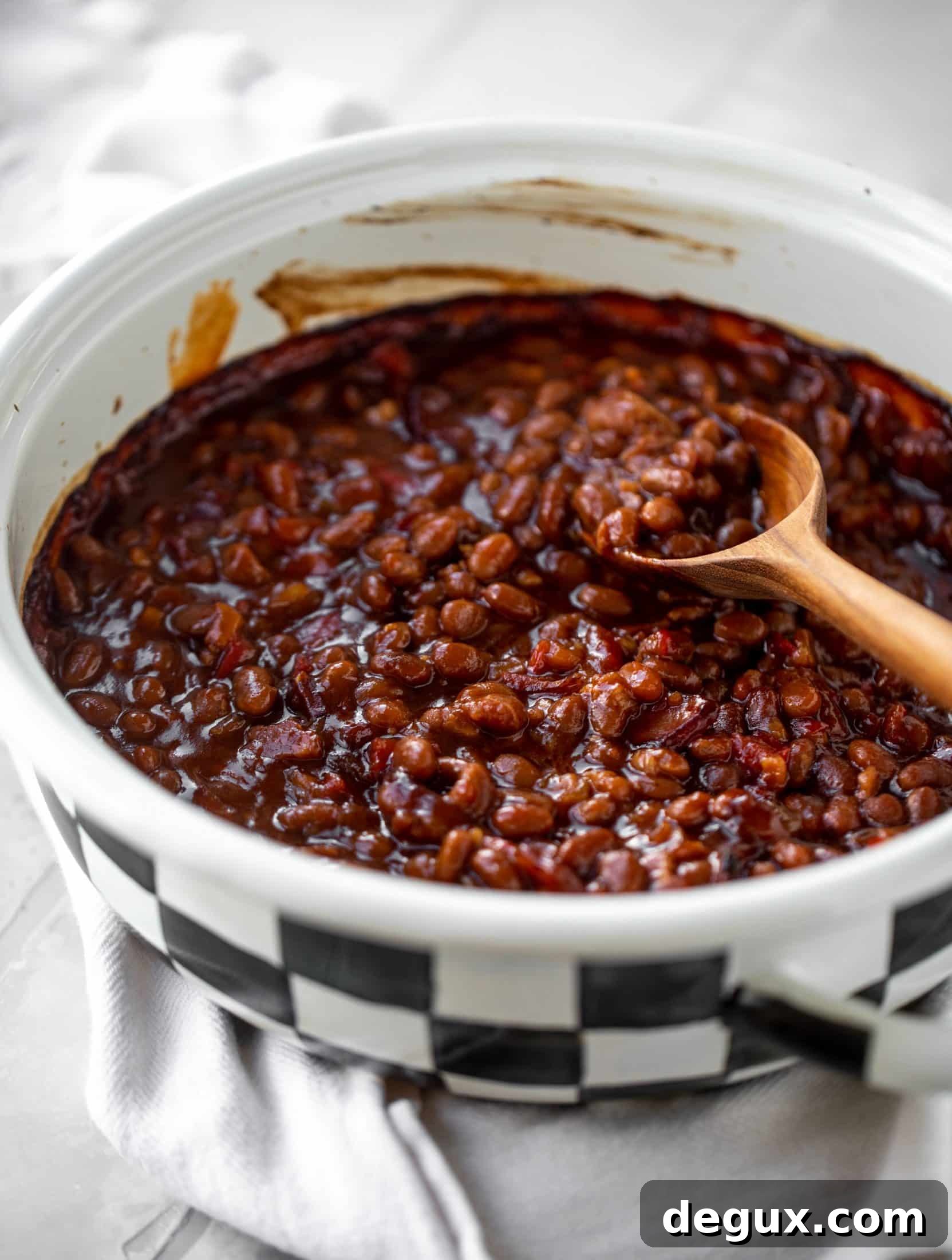 Saucy, Smoky Baked Beans
