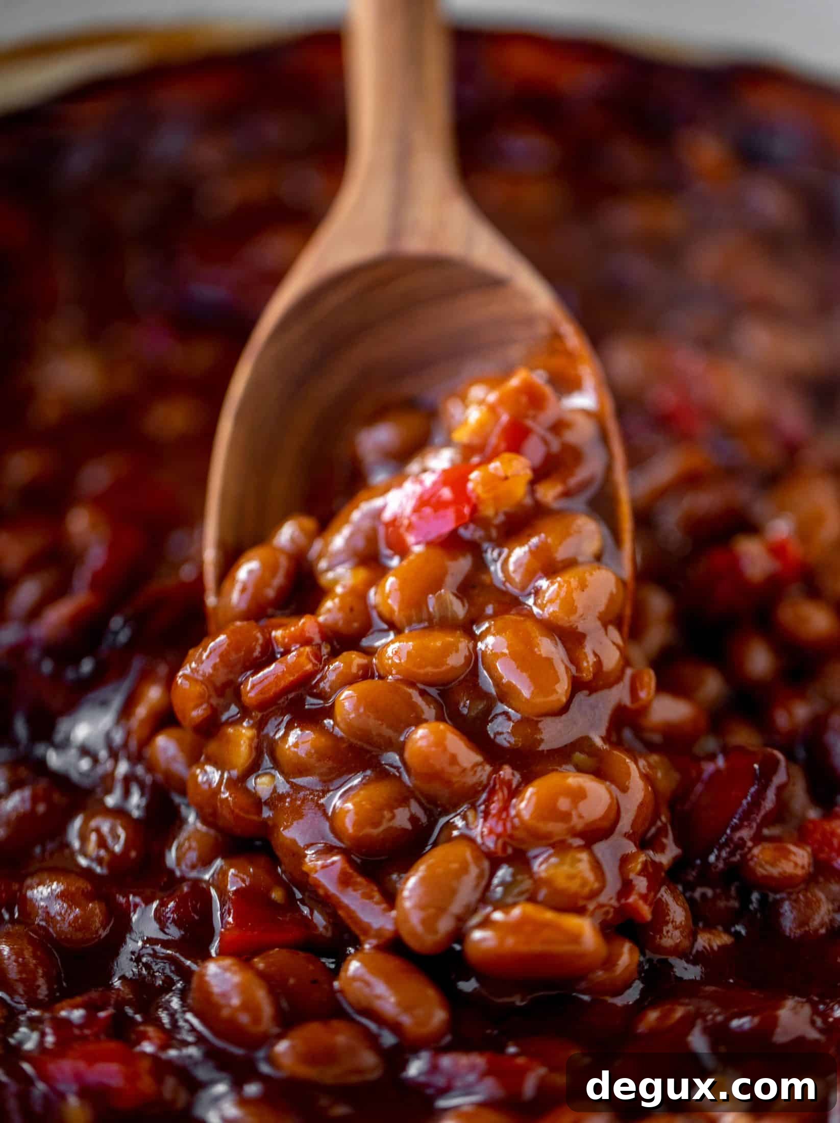 Saucy, Smoky Baked Beans