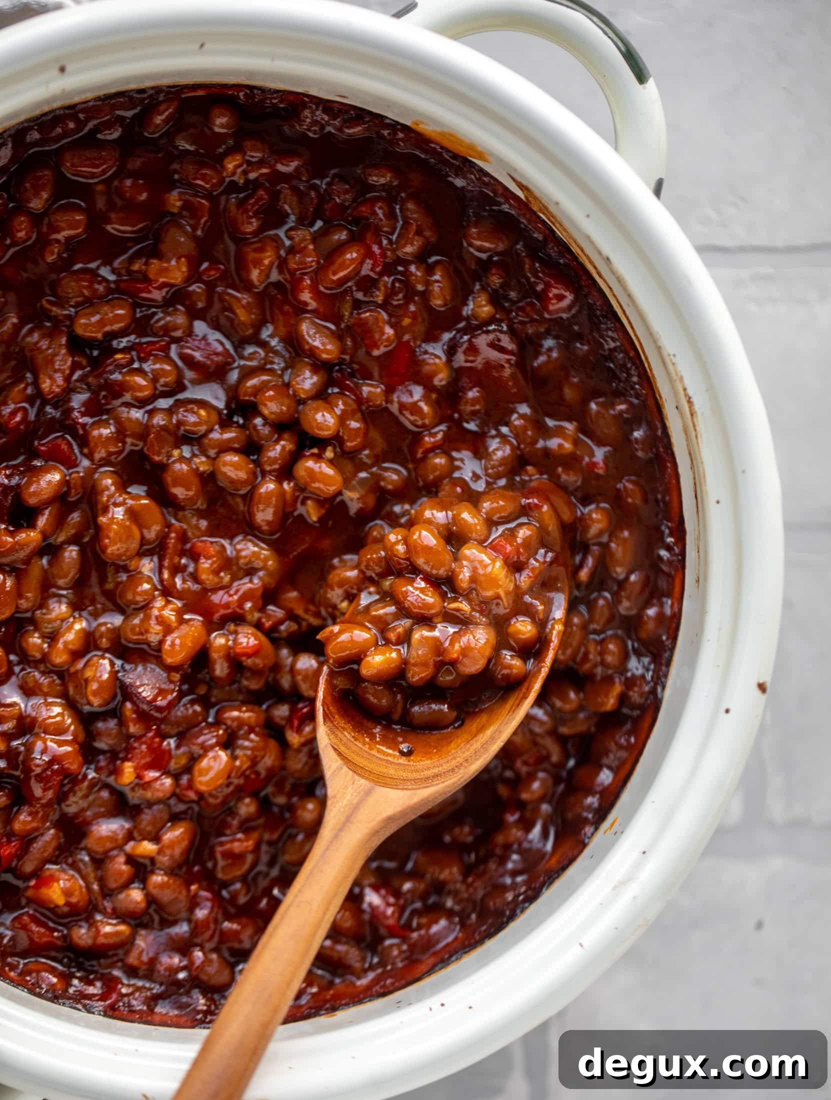 Saucy, Smoky Baked Beans