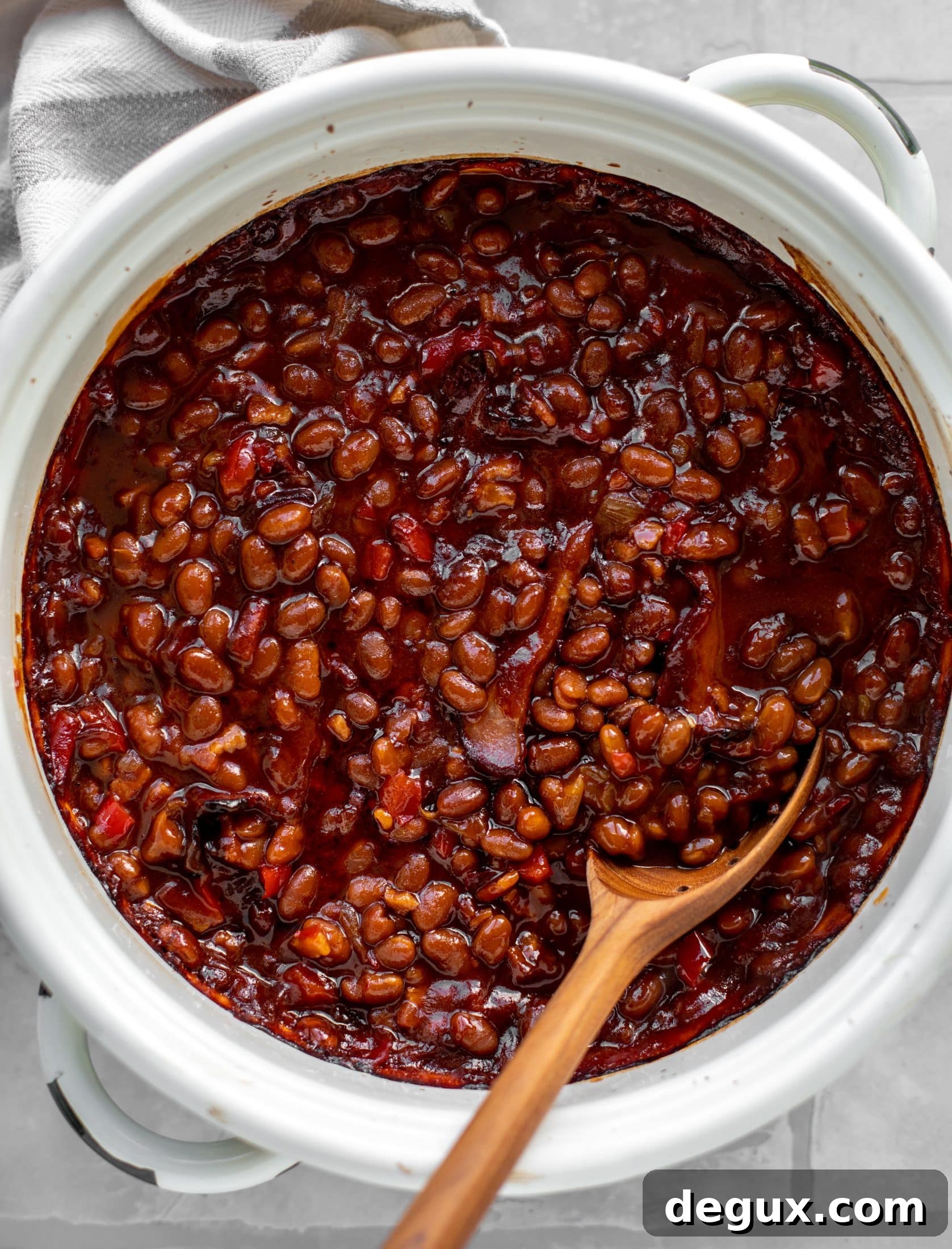 Saucy, Smoky Baked Beans