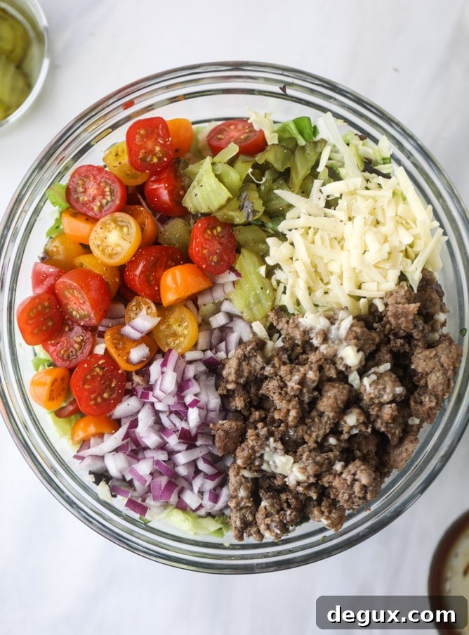 20 Memorial Day Weekend Recipes I Love (Party-Ready Ideas) 13 cheeseburger salad