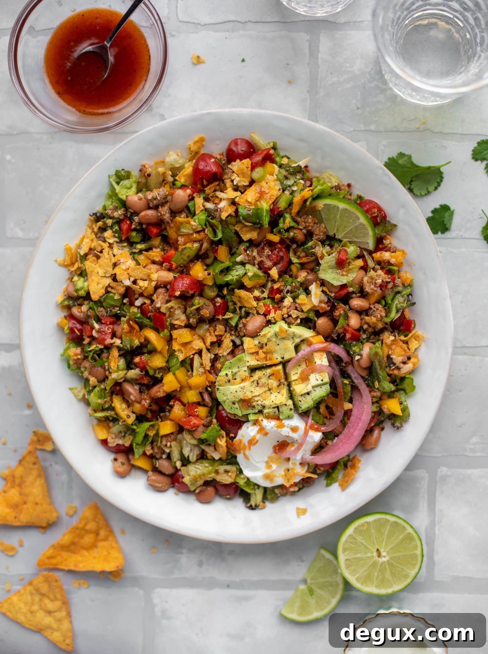 nacho cheese taco quinoa salad
