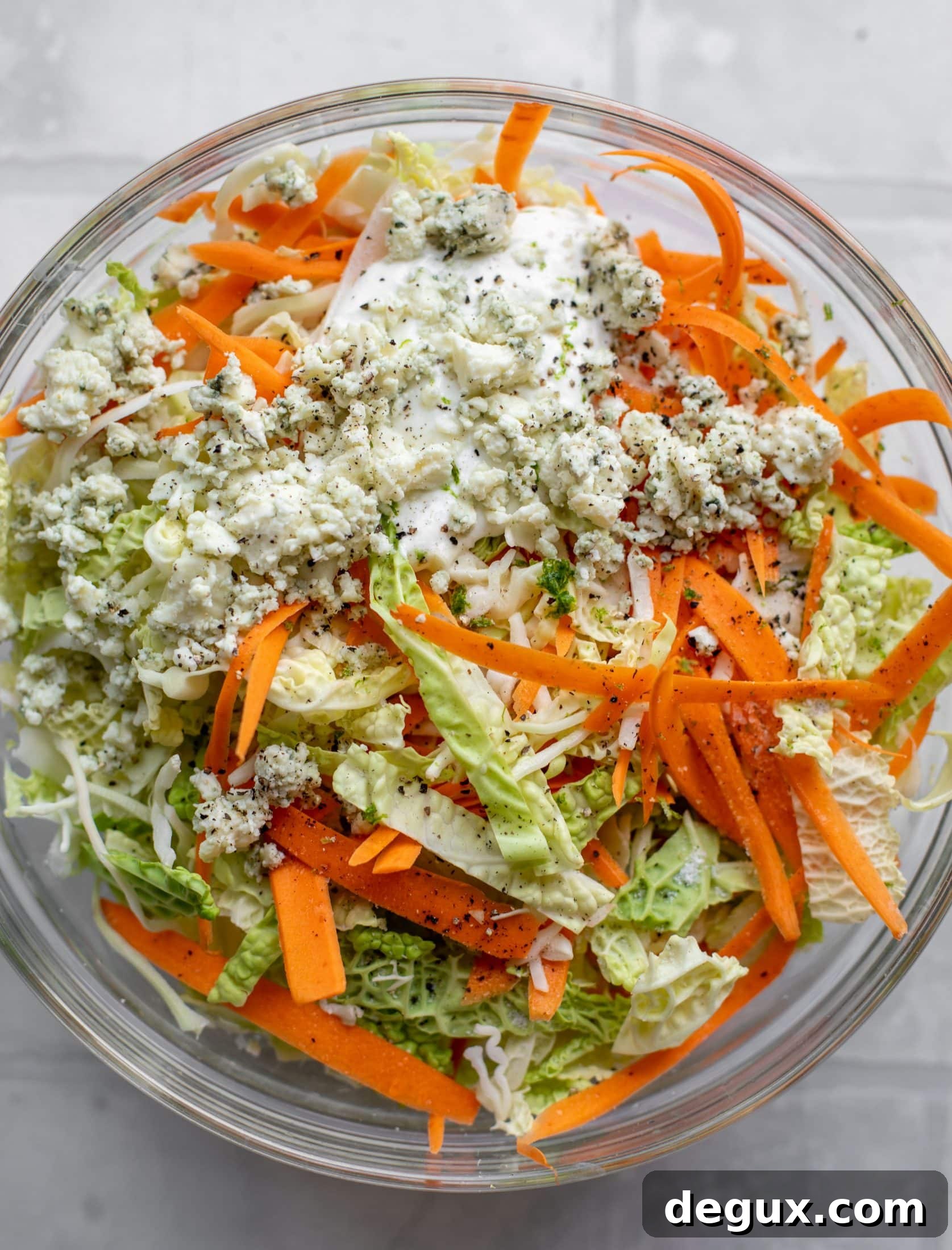 gorgonzola slaw