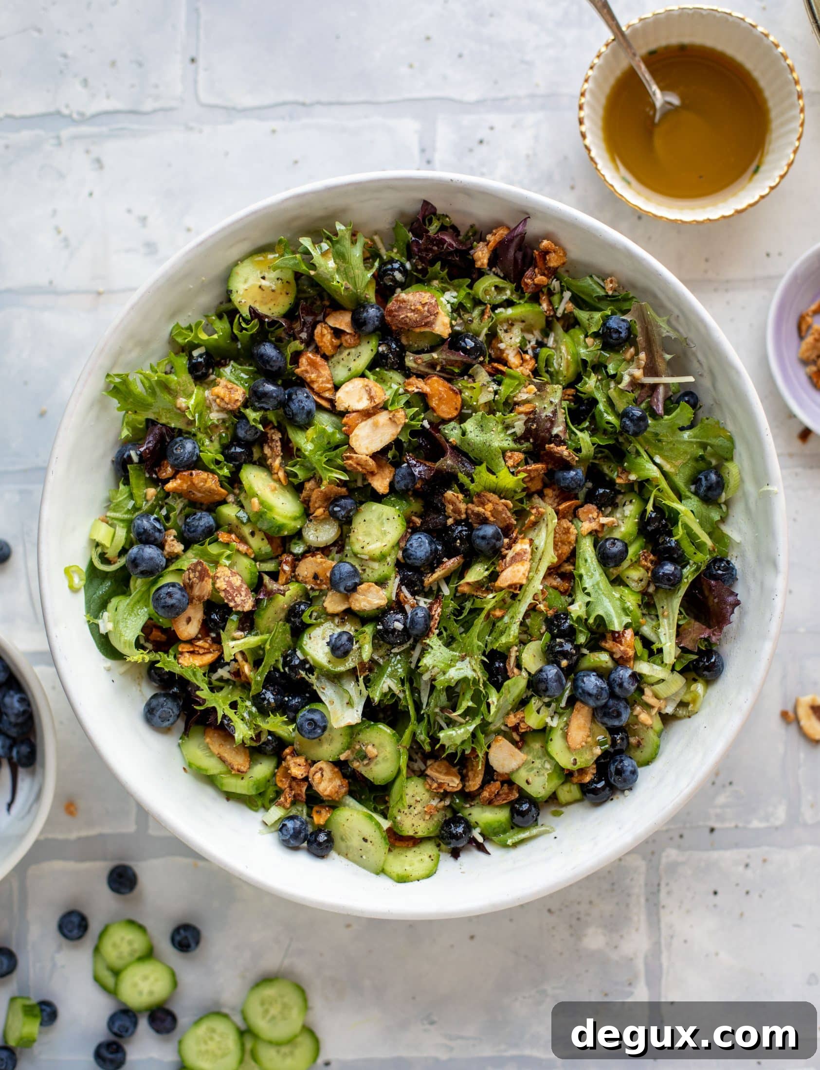 blueberry summer salad