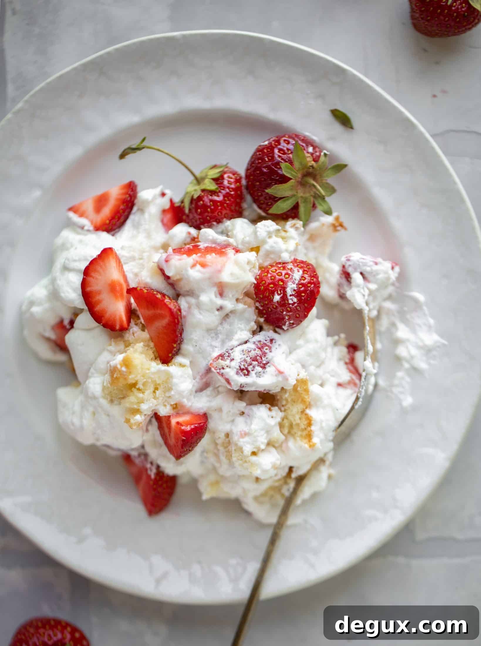 Strawberry Shortcake Trifle with Homemade Vanilla Bean Pudding Recipe 10 strawberry shortcake trifle