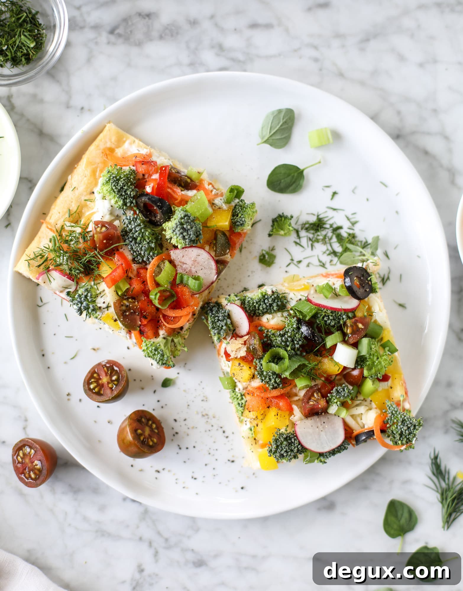 25 Patriotic 4th of July Recipes for Your Backyard BBQ 4 veggie pizza