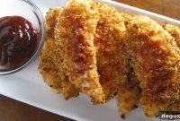 Crispy BBQ Chicken Tenders with Smoky Glaze