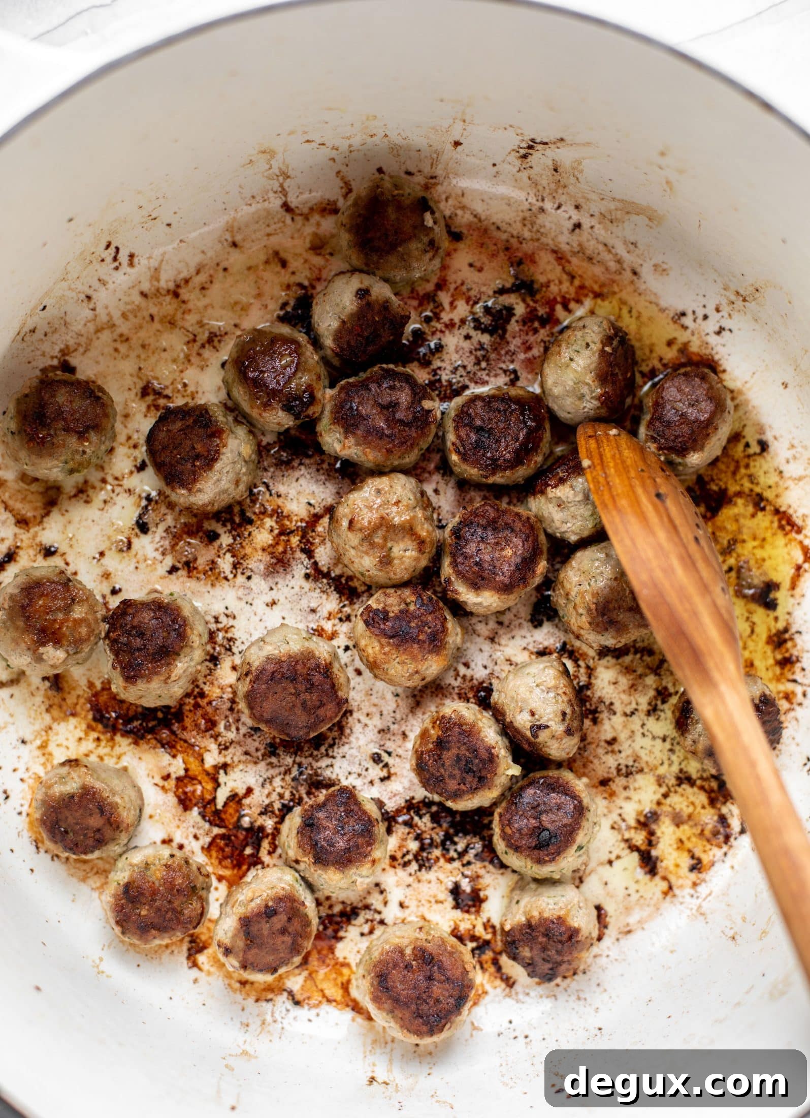 mini chicken meatballs