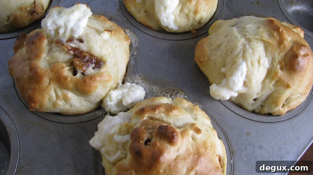 fig muffins close up