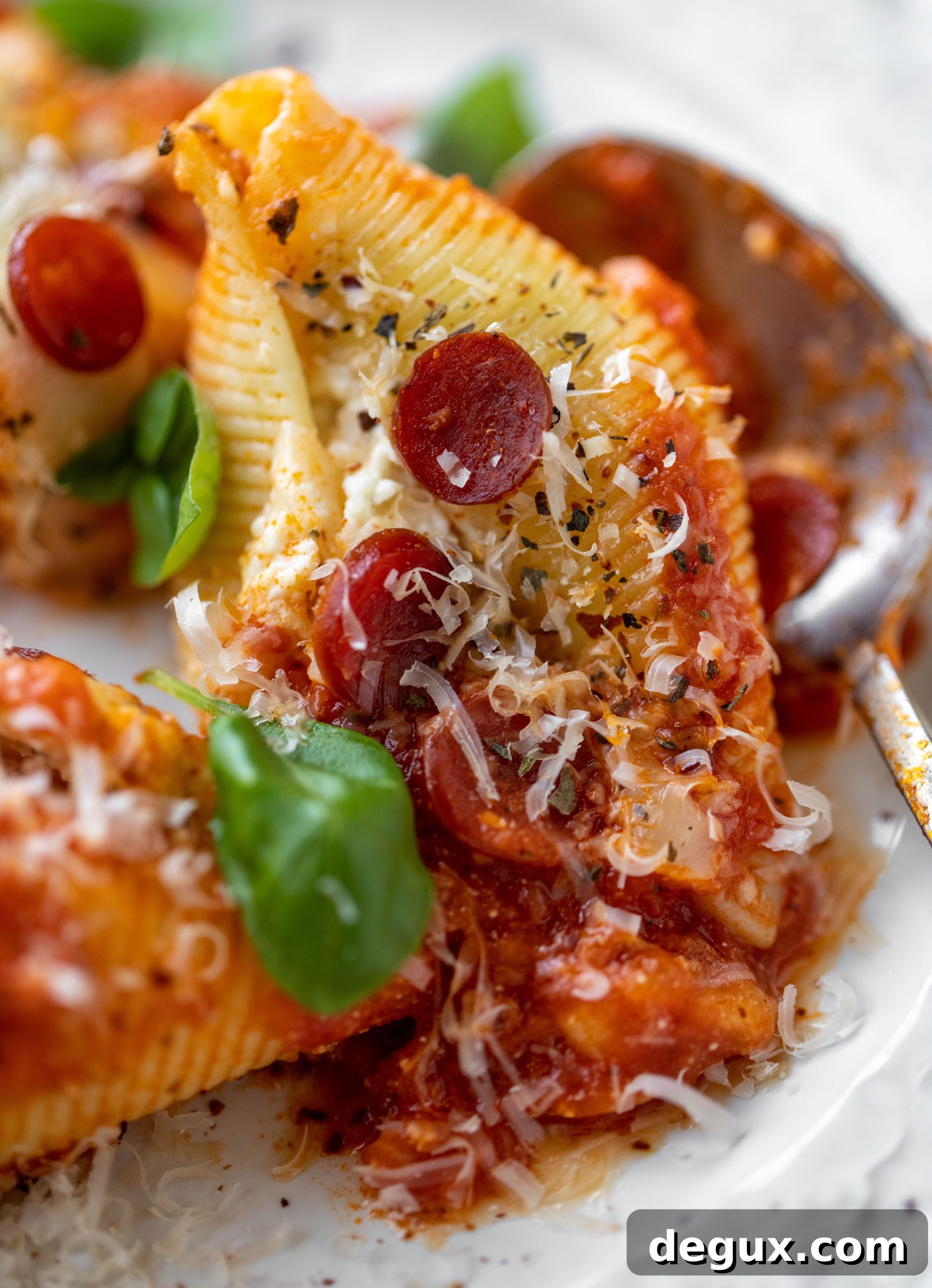 Asiago Pizza Stuffed Shells Recipe — Cheesy Baked Pasta Delight 2 asiago pizza stuffed shells
