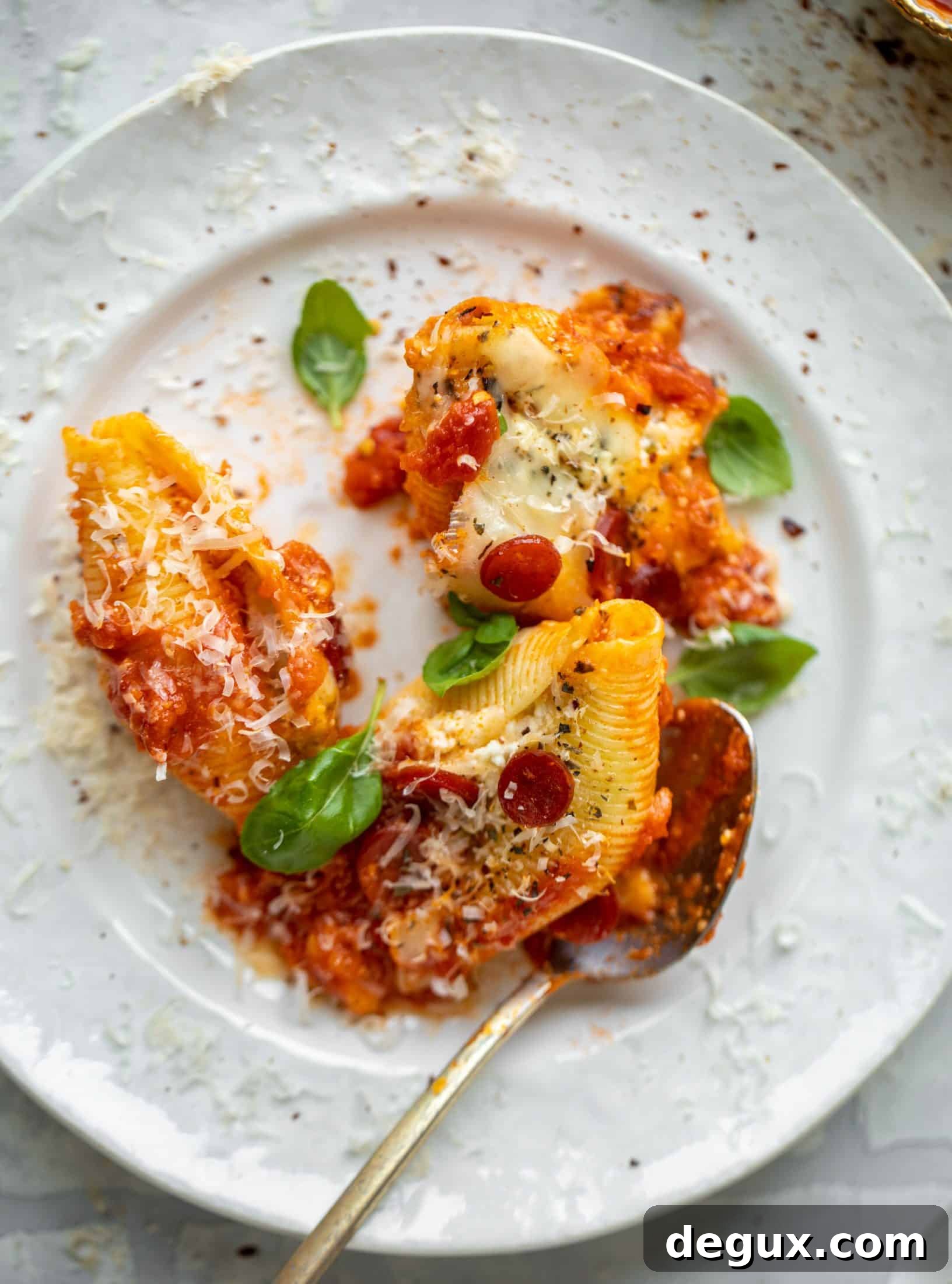 Asiago Pizza Stuffed Shells Recipe — Cheesy Baked Pasta Delight 11 asiago pizza stuffed shells
