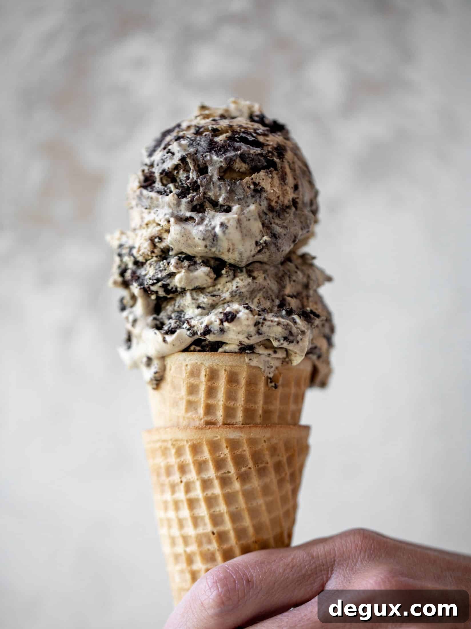 no churn coffee oreo ice cream