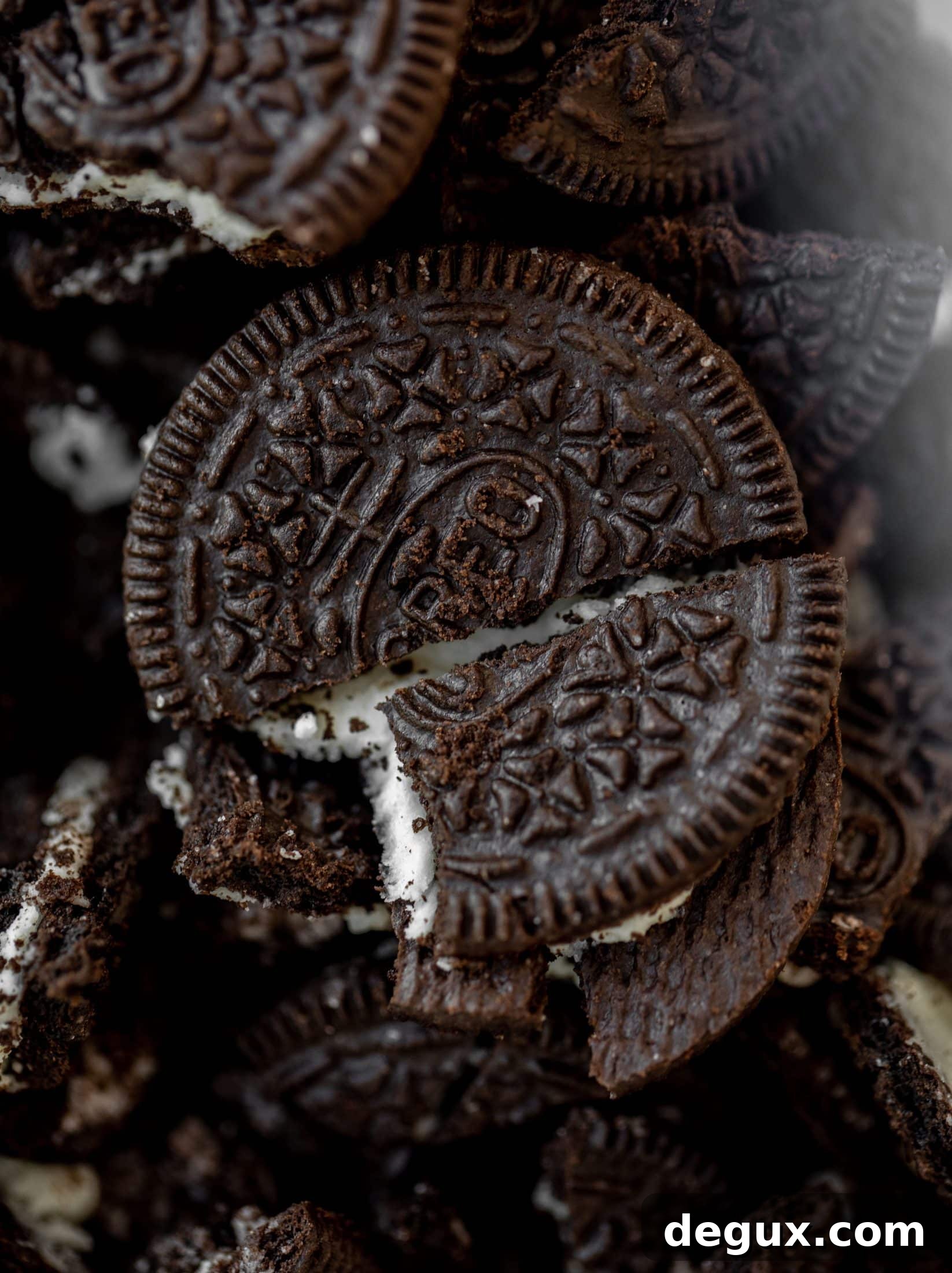 crushed oreos