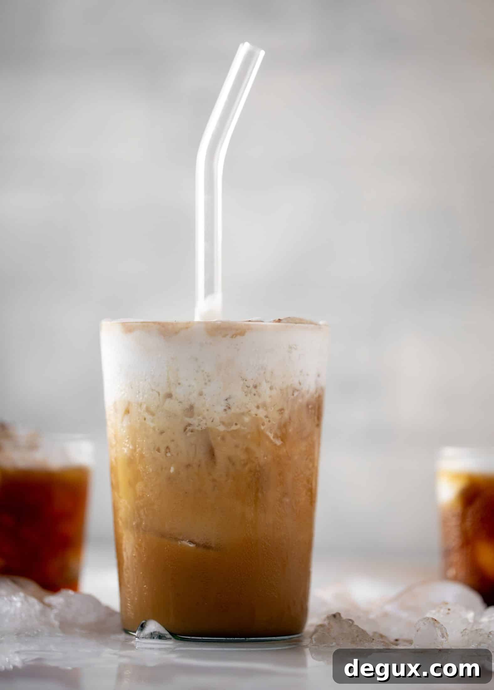 Whipped Coconut Cream Cold Brew Recipe for Creamy Iced Coffee 11 whipped coconut cream cold brew - stirred up!