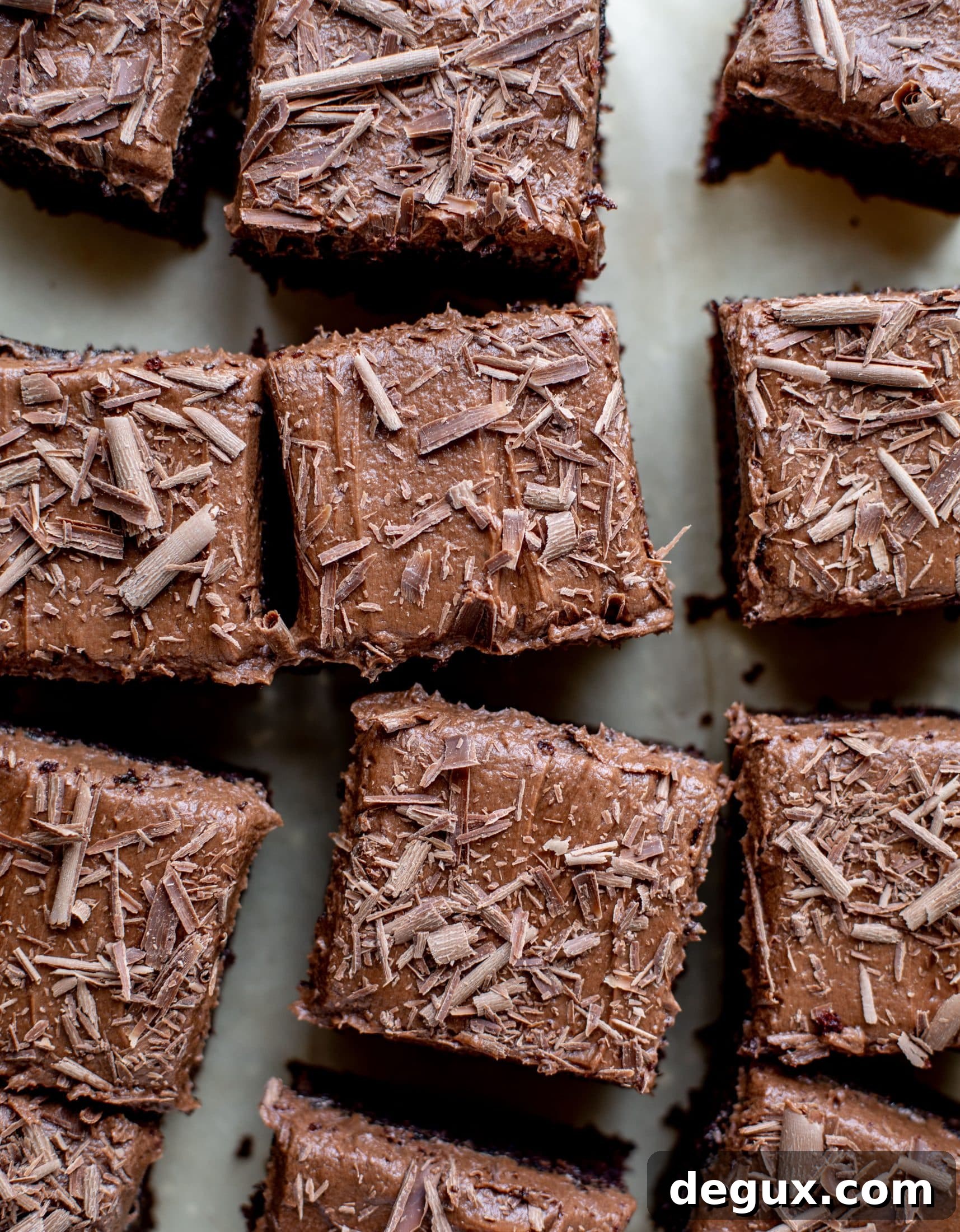 chocolate zucchini cake with chocolate cream cheese frosting