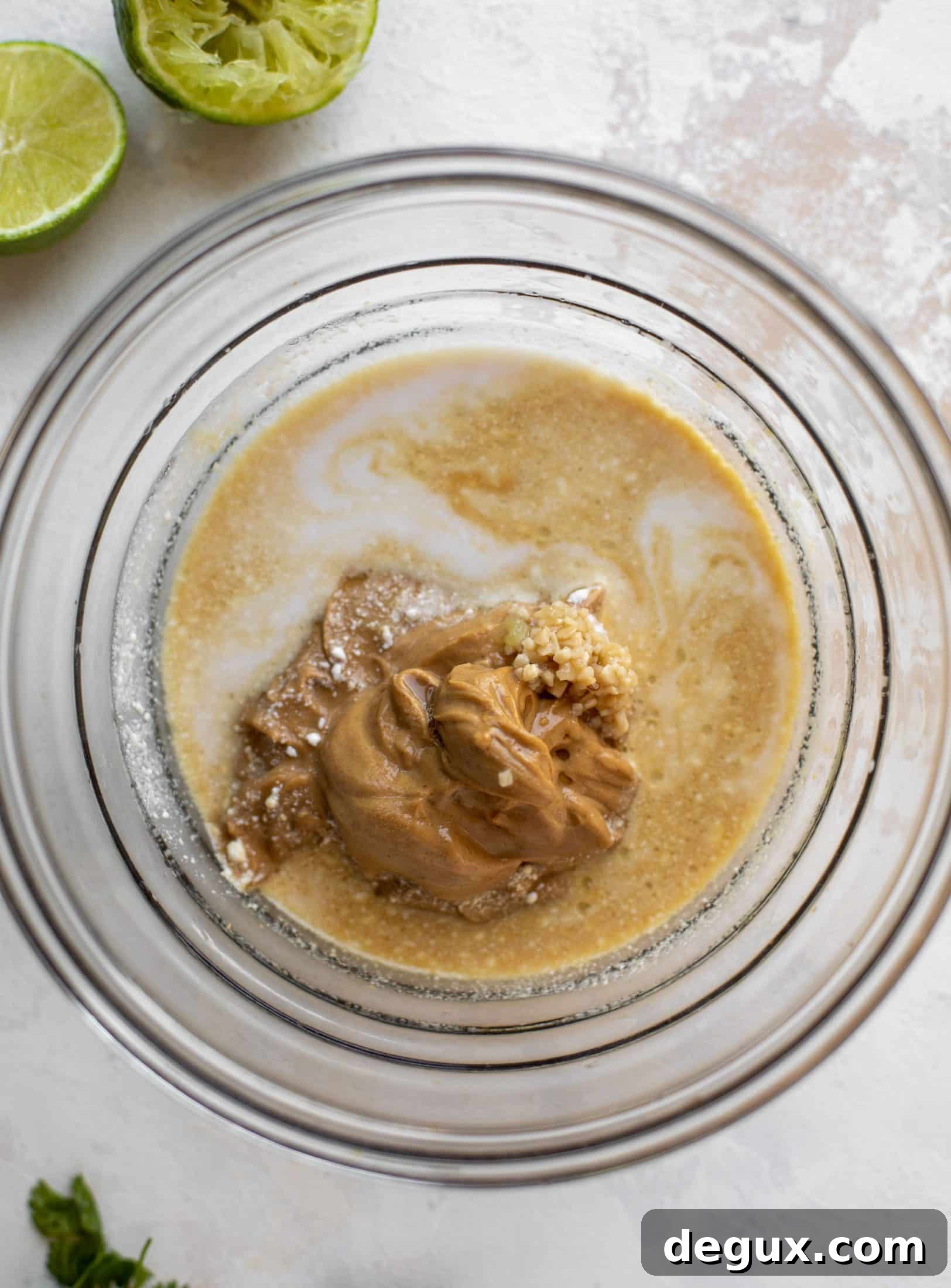 Avocado Chicken Summer Rolls with Coconut-Peanut Dipping Sauce 3 peanut sauce ingredients