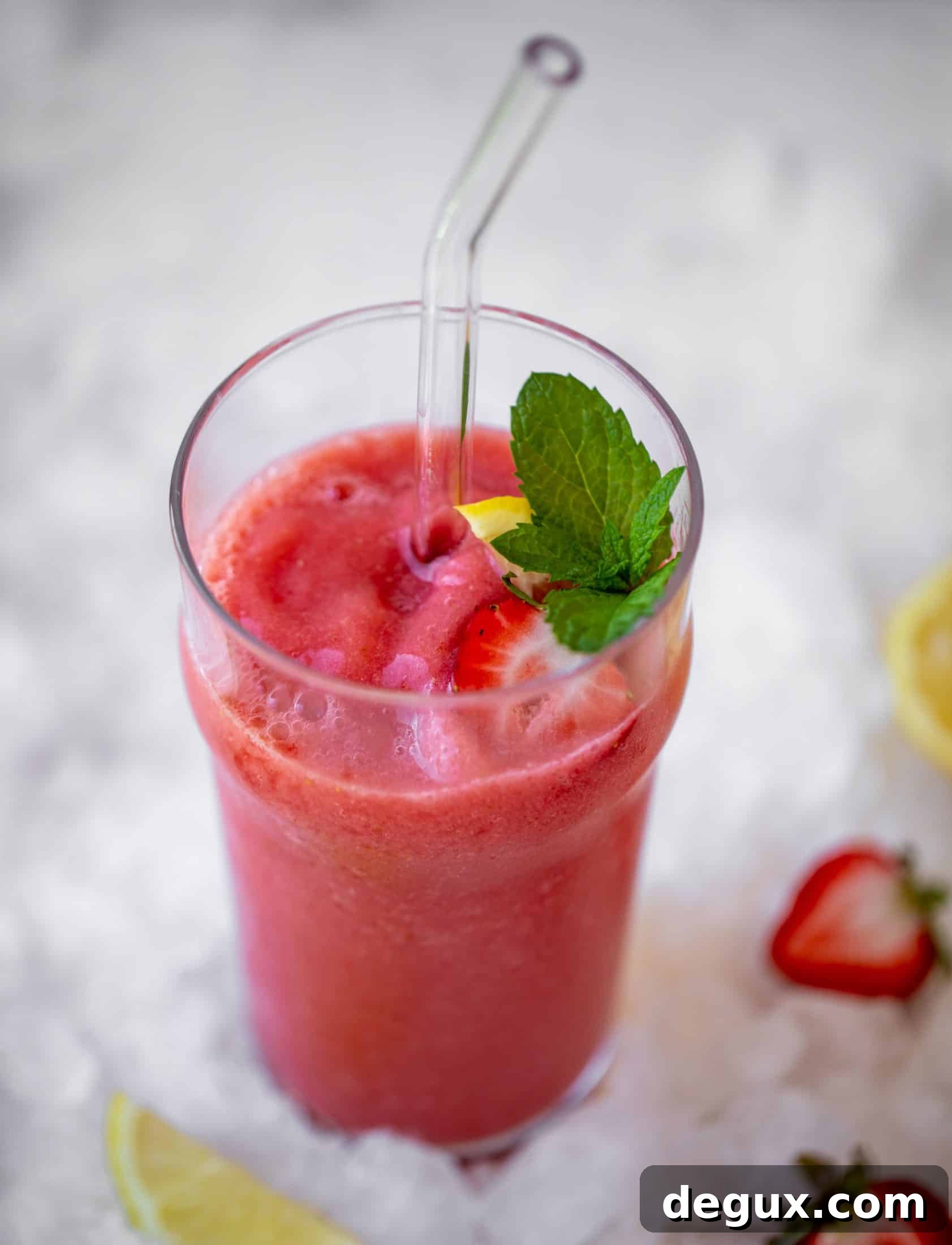 2 ingredient frozen strawberry lemonade