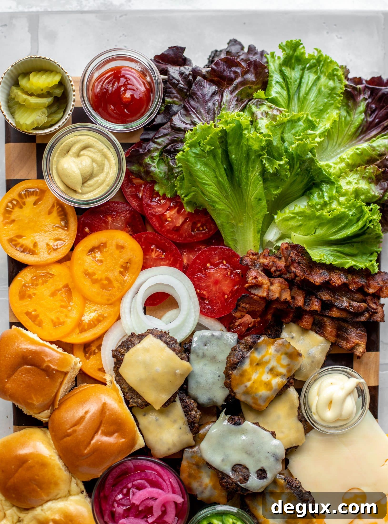 how to build a burger bar