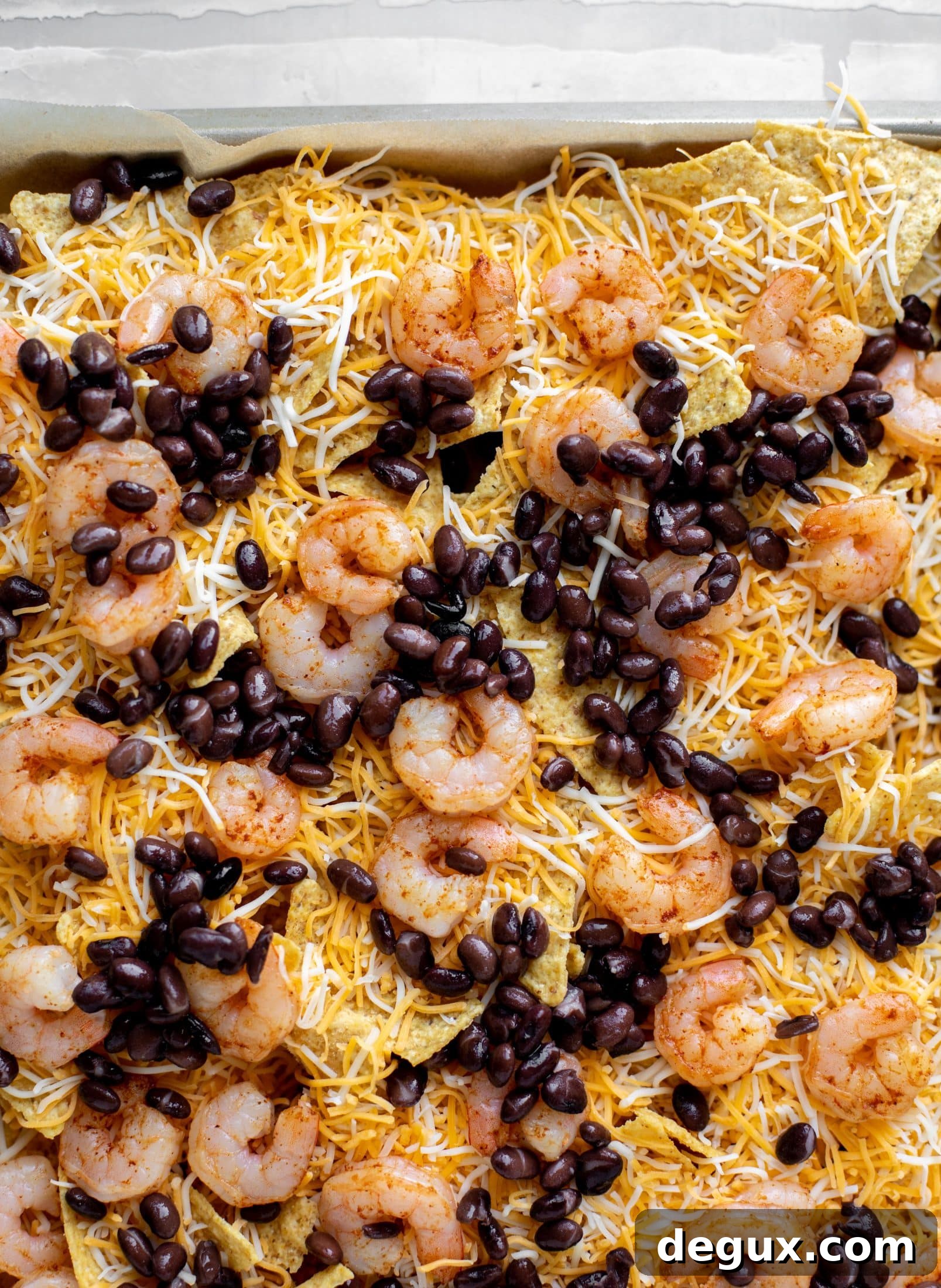 building sheet pan nachos