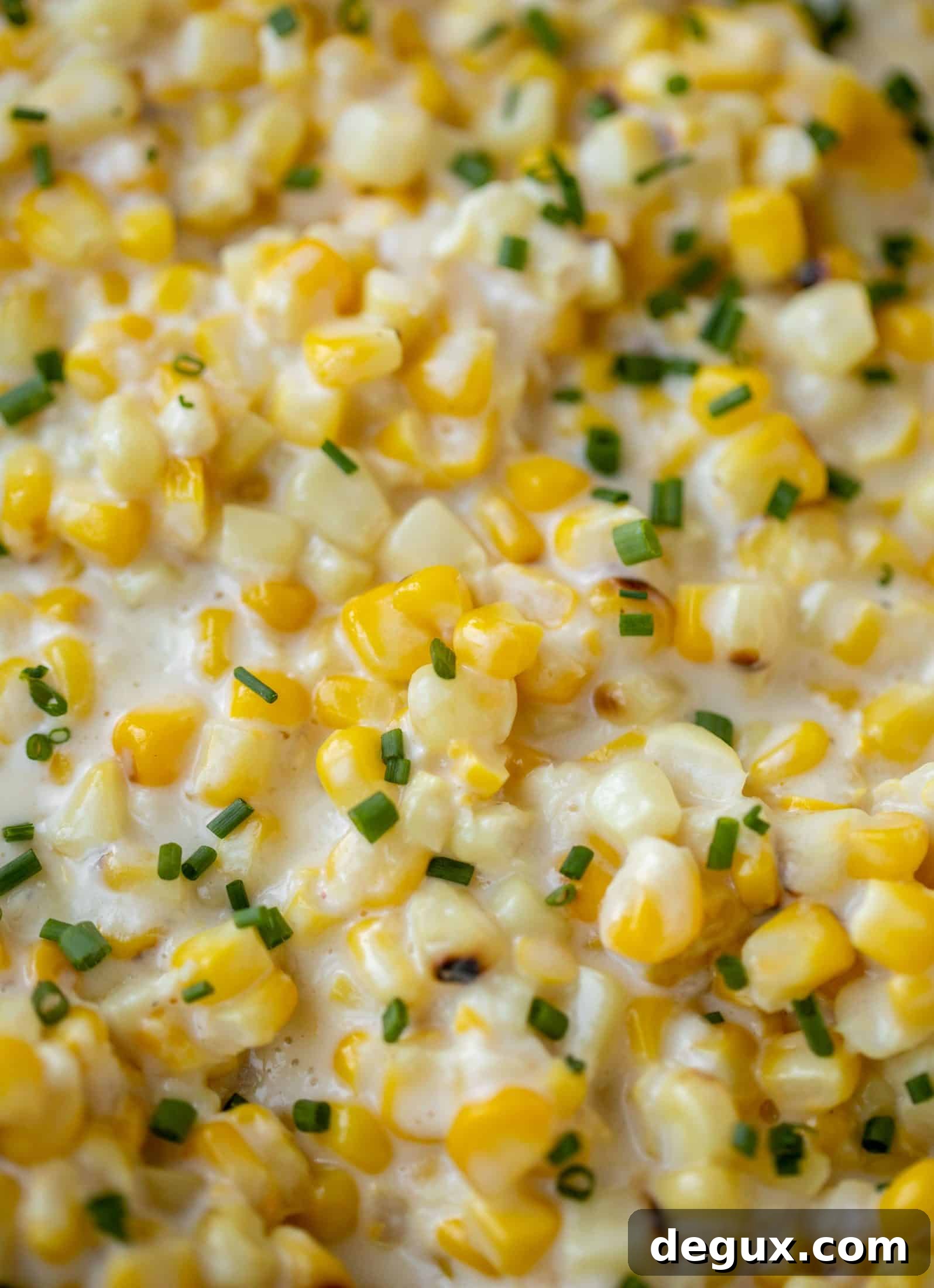 creamed grilled corn