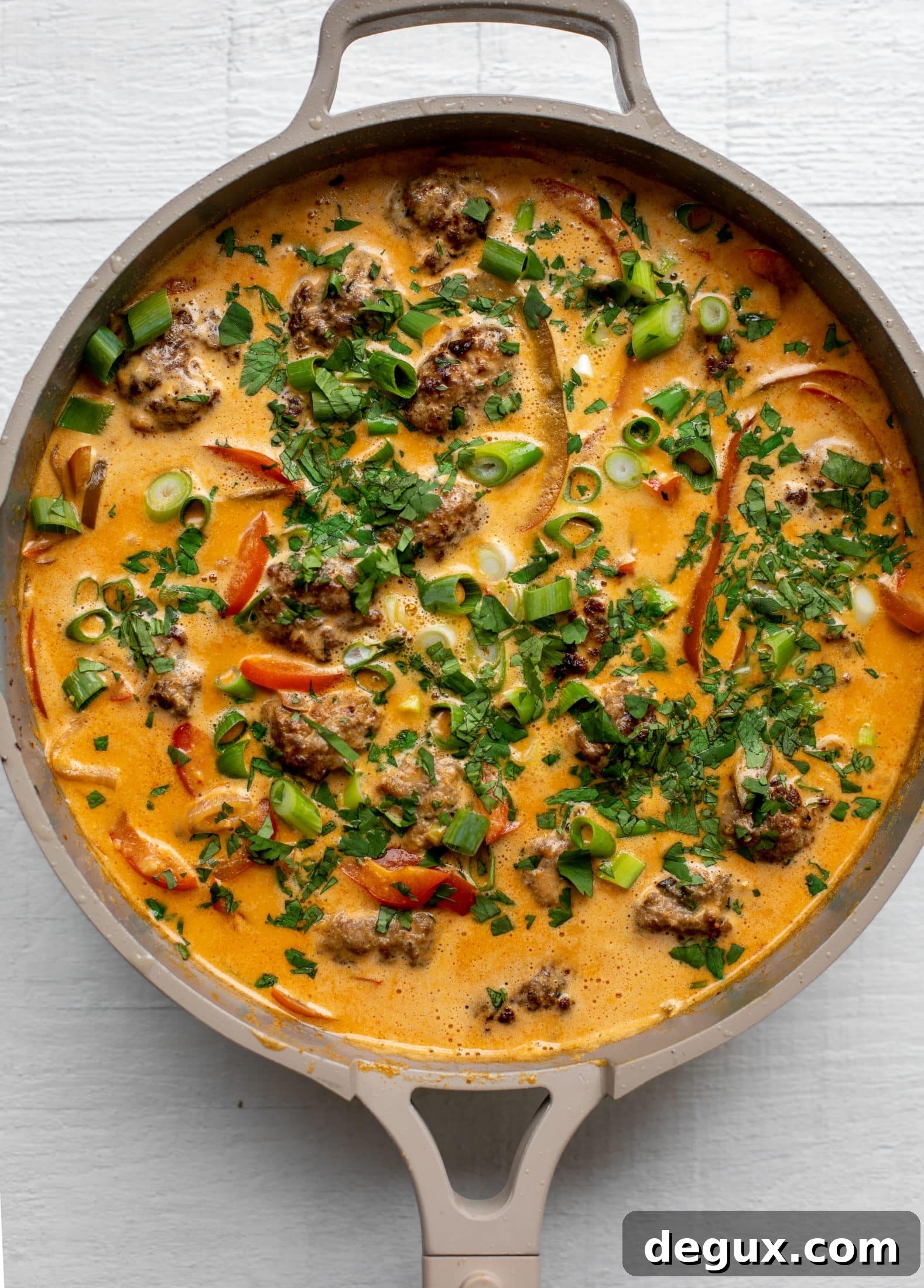 coconut curry pork meatballs