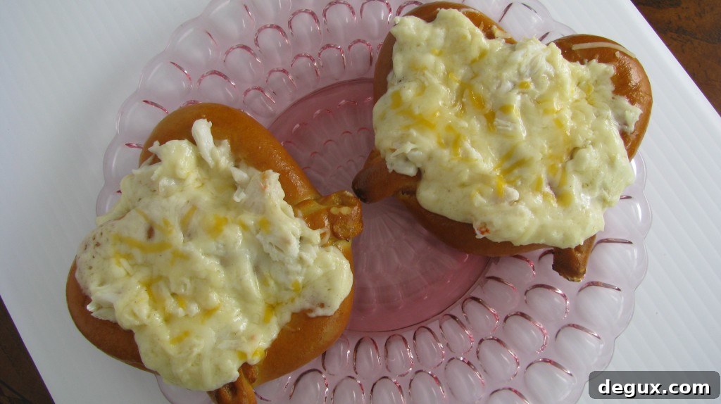 Crab pretzels Crab pretzels