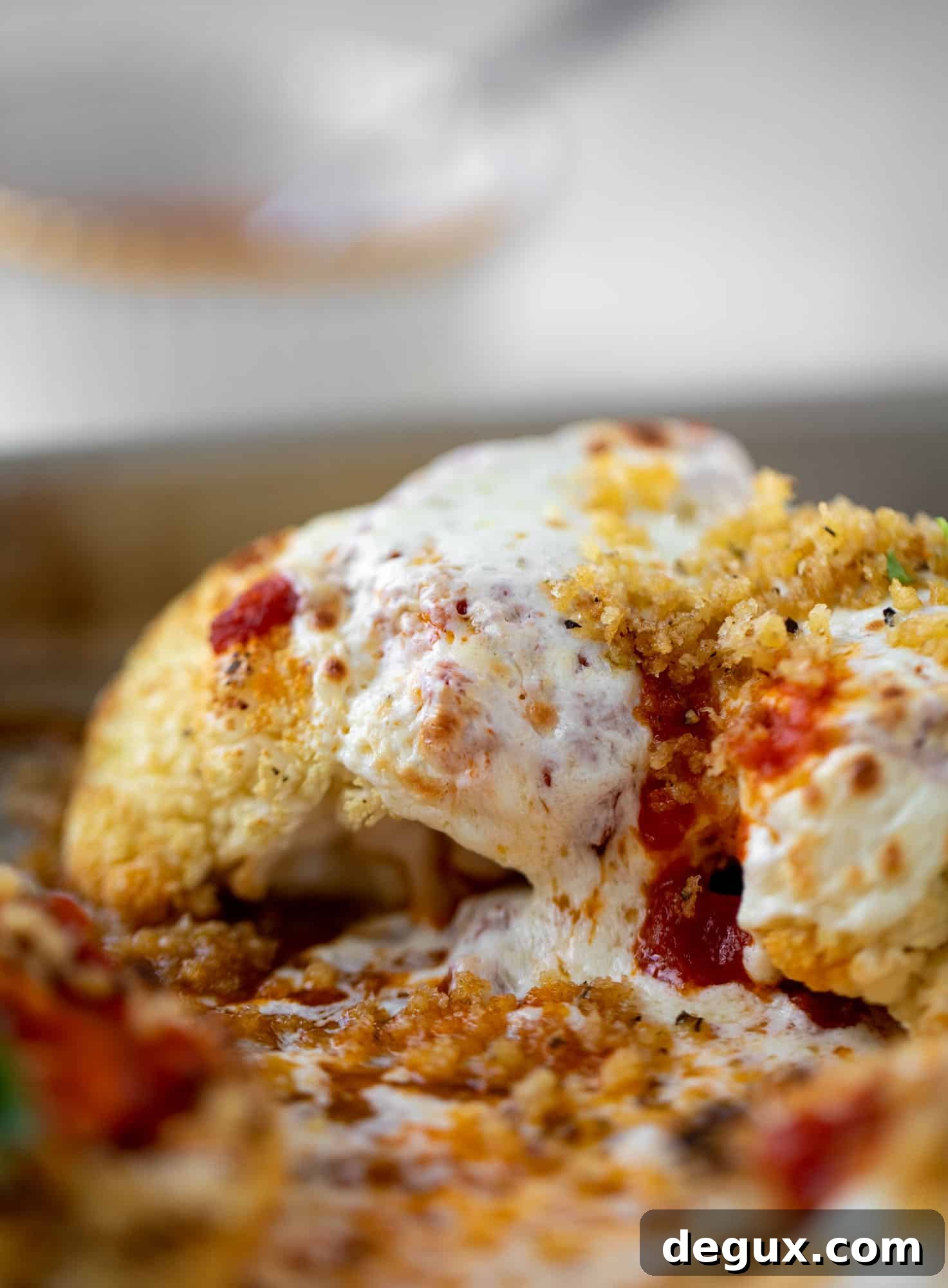 baked cauliflower parmesan