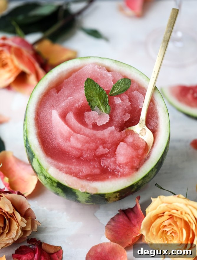 Watermelon Frosé