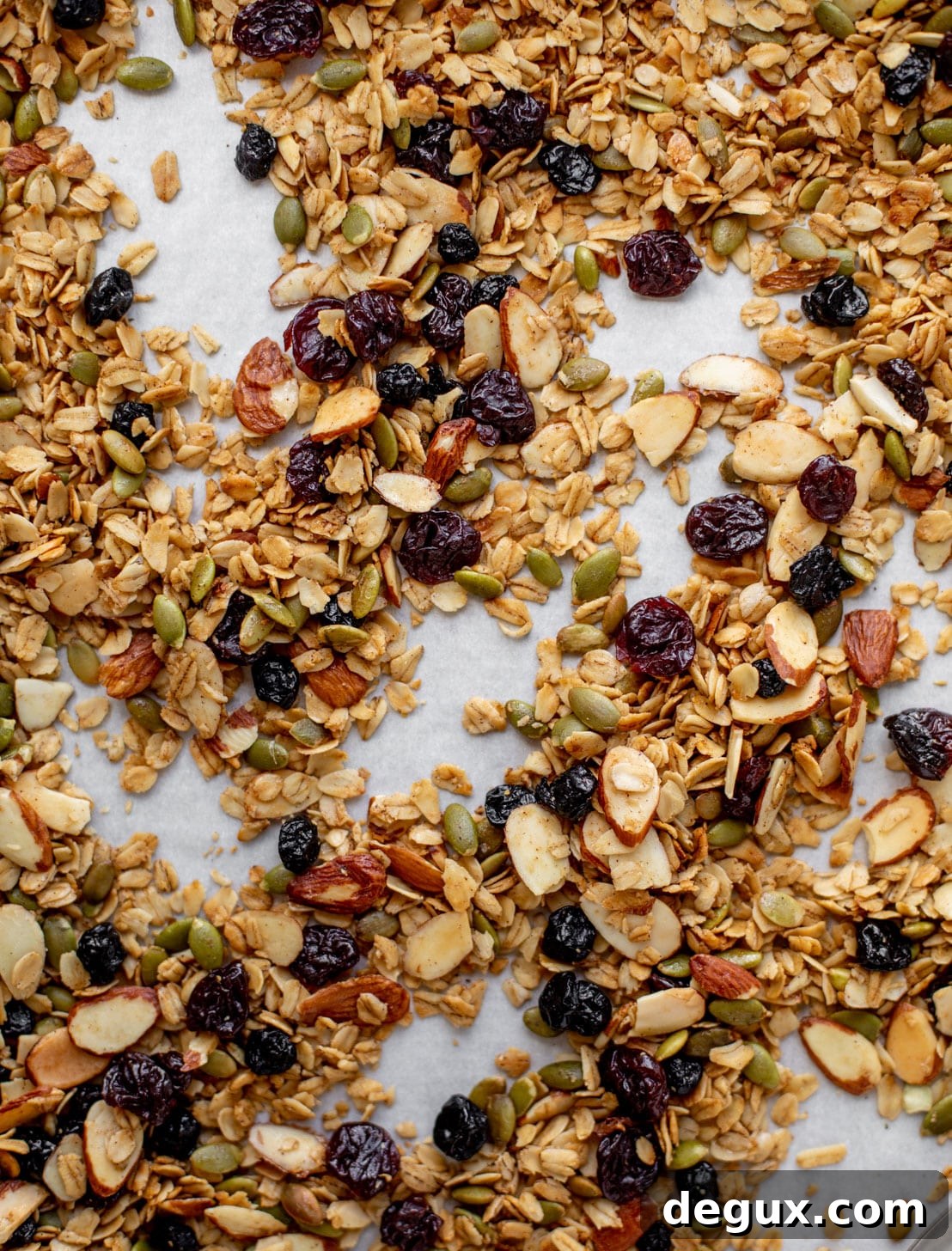 Salted Maple Granola Recipe for Crunchy Homemade Morning Oats 11 salted maple granola