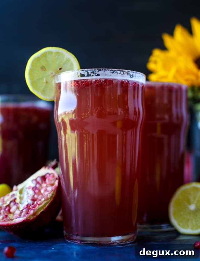 25 Favorite Fall Cocktails to Warm Up Your Evenings 22 pomegranate shandy and 25 of the best fall cocktails
