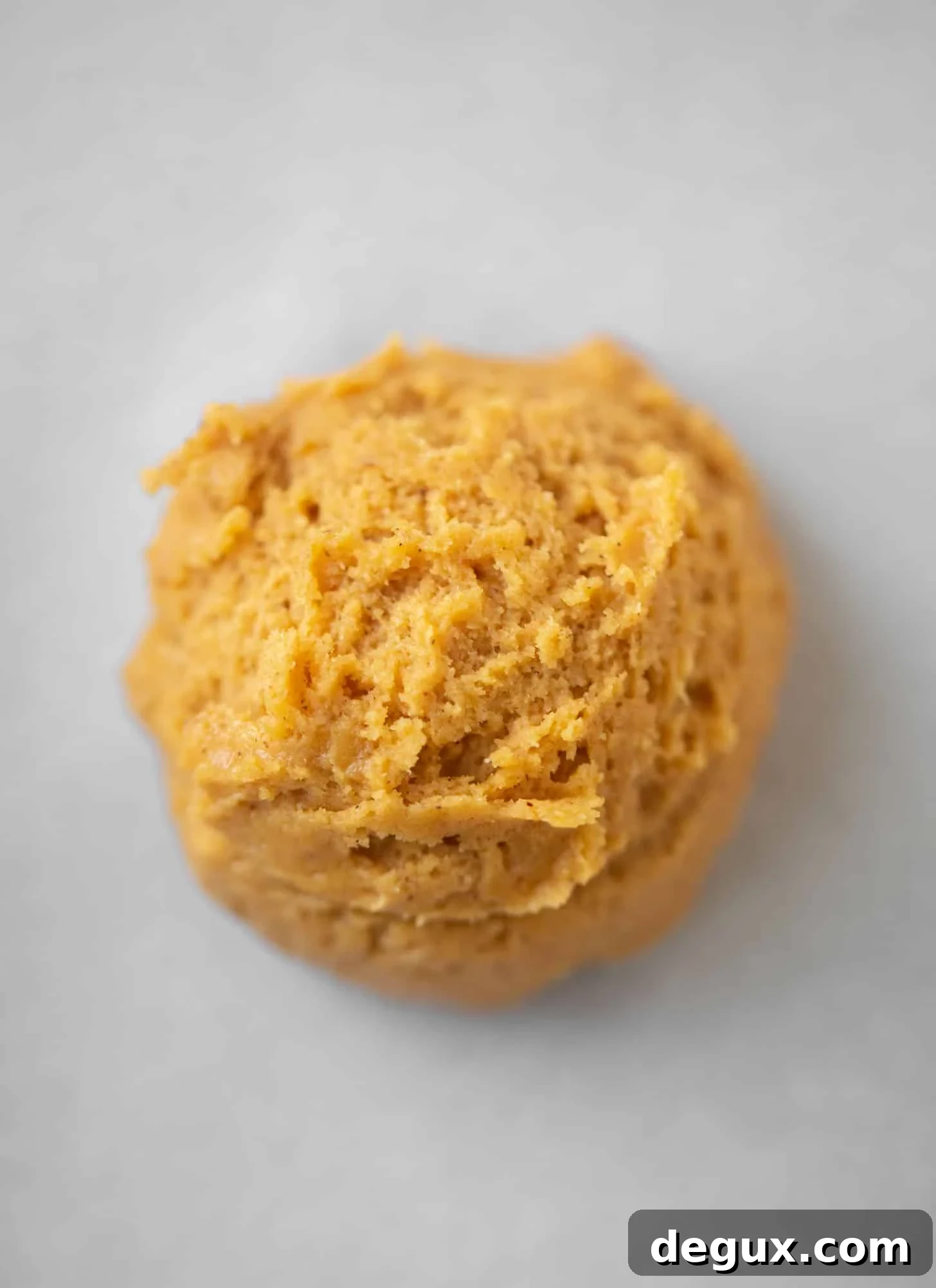 Brown Butter Pumpkin Cookies with Vanilla Icing 4 pumpkin cookie dough