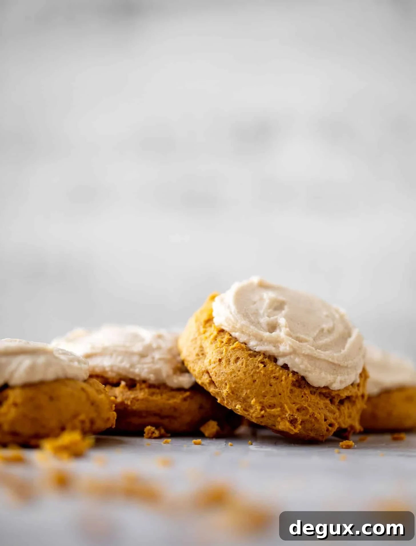 Brown Butter Pumpkin Cookies with Vanilla Icing 10 brown butter iced pumpkin cookies