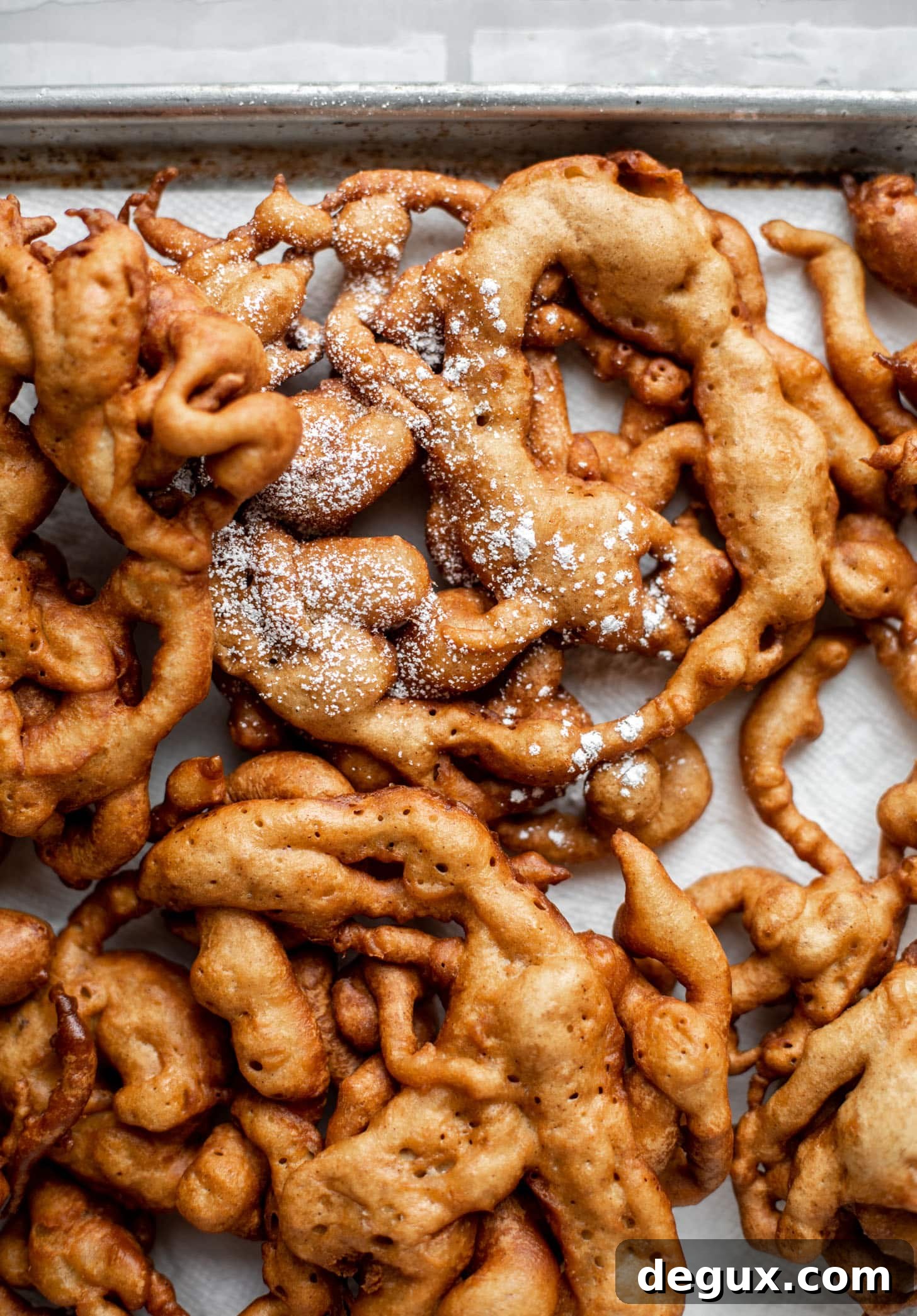 apple cider funnel cakes